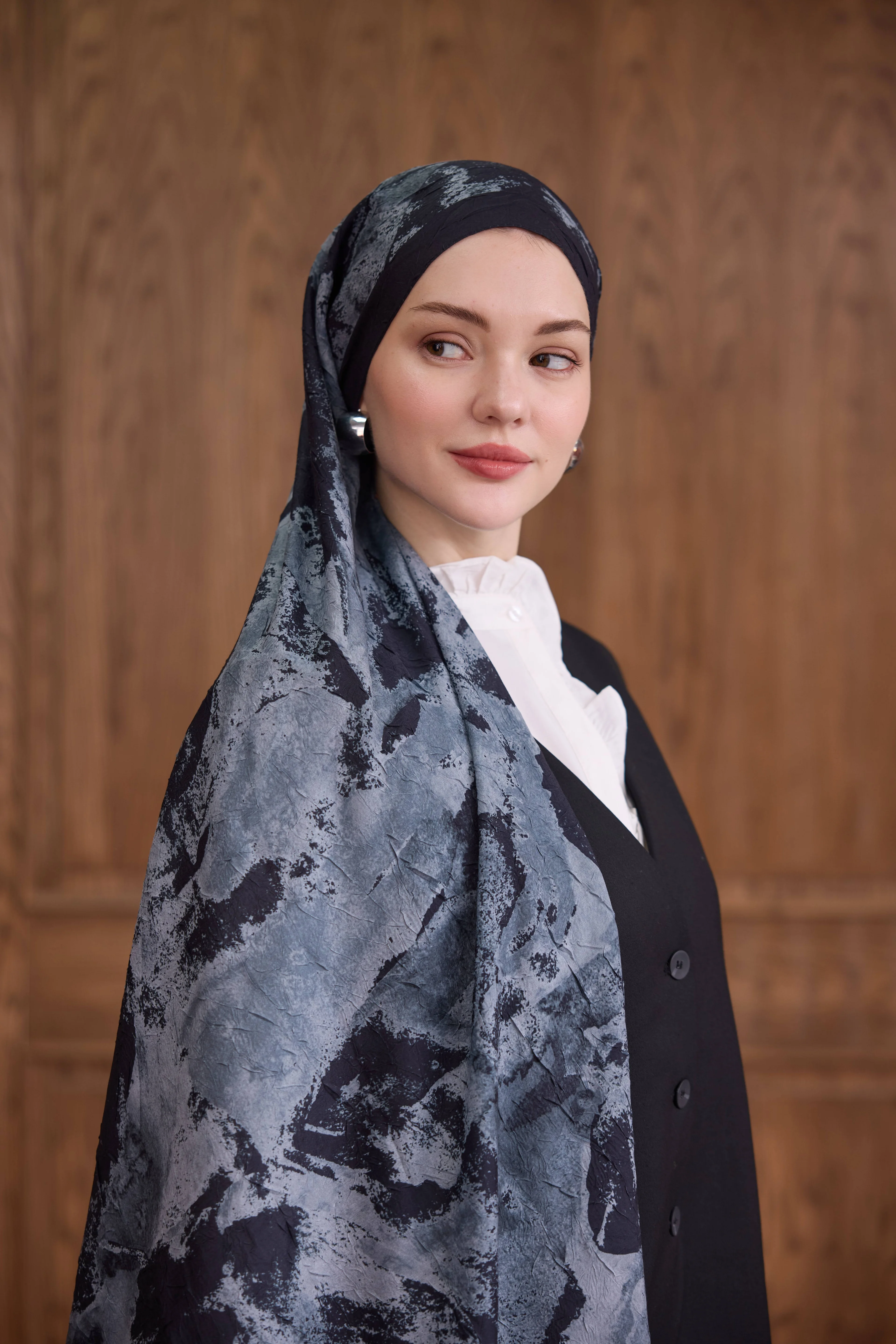 Bambu Kraş Şal 7020 - Siyah