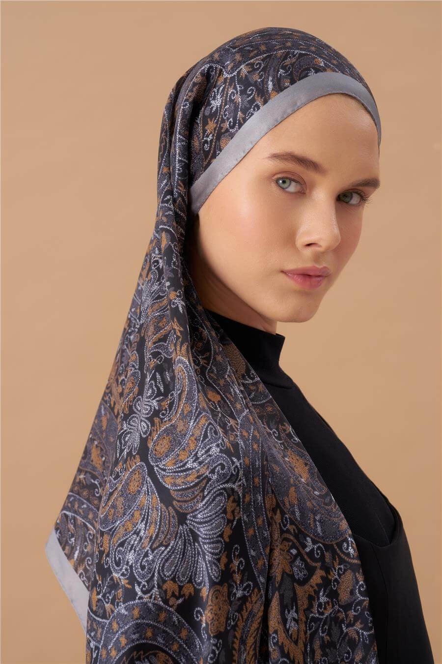 Jardin Secret Collection Hint Vual İpek Şal 5011-07