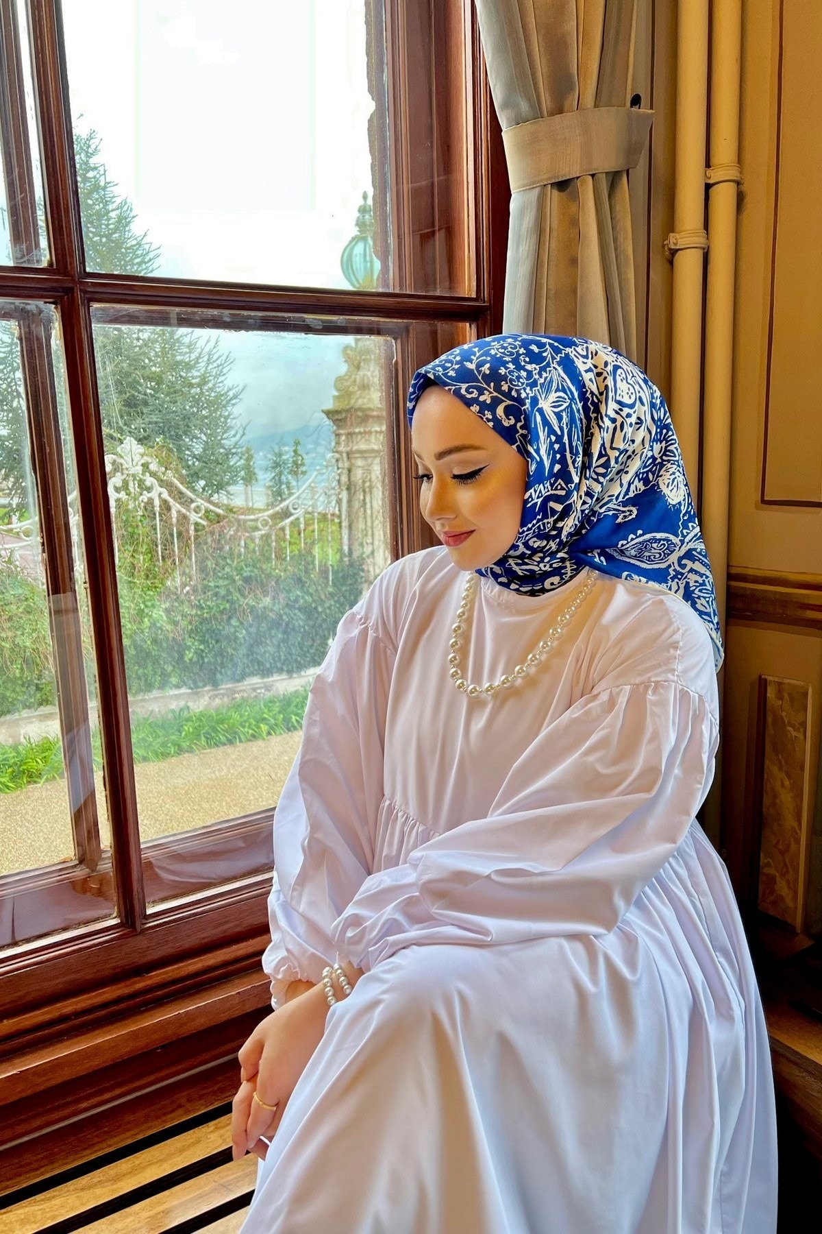 Esma Zeynep Coşkun Sizler İçin Tercihi Şal Desen