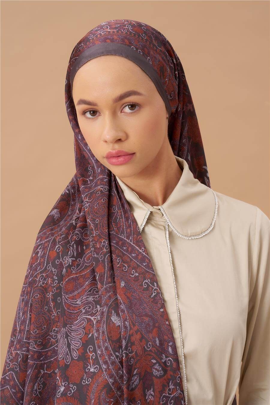 Jardin Secret Collection Hint Vual İpek Şal 5011-11