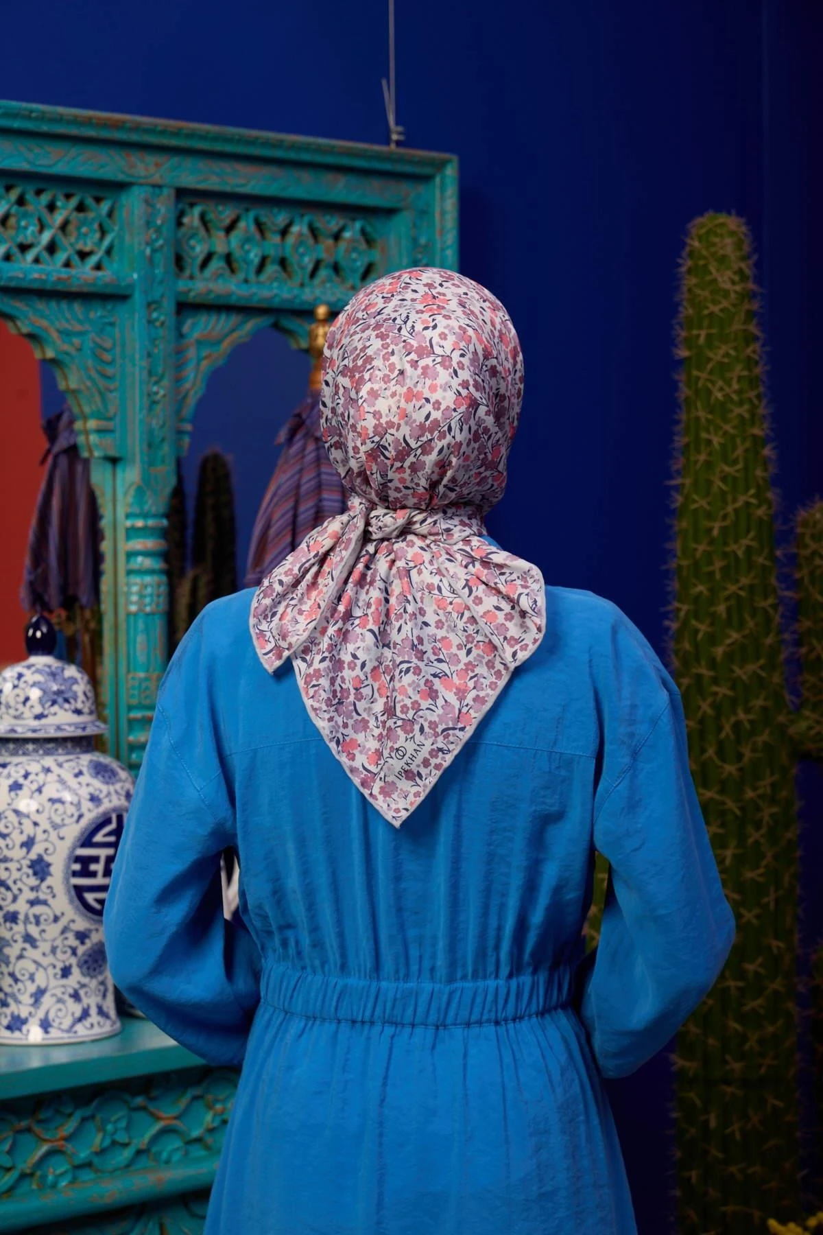 Marrakech Koleksiyon Soft Eşarp Karanfil Kırık Beyaz 1193-22