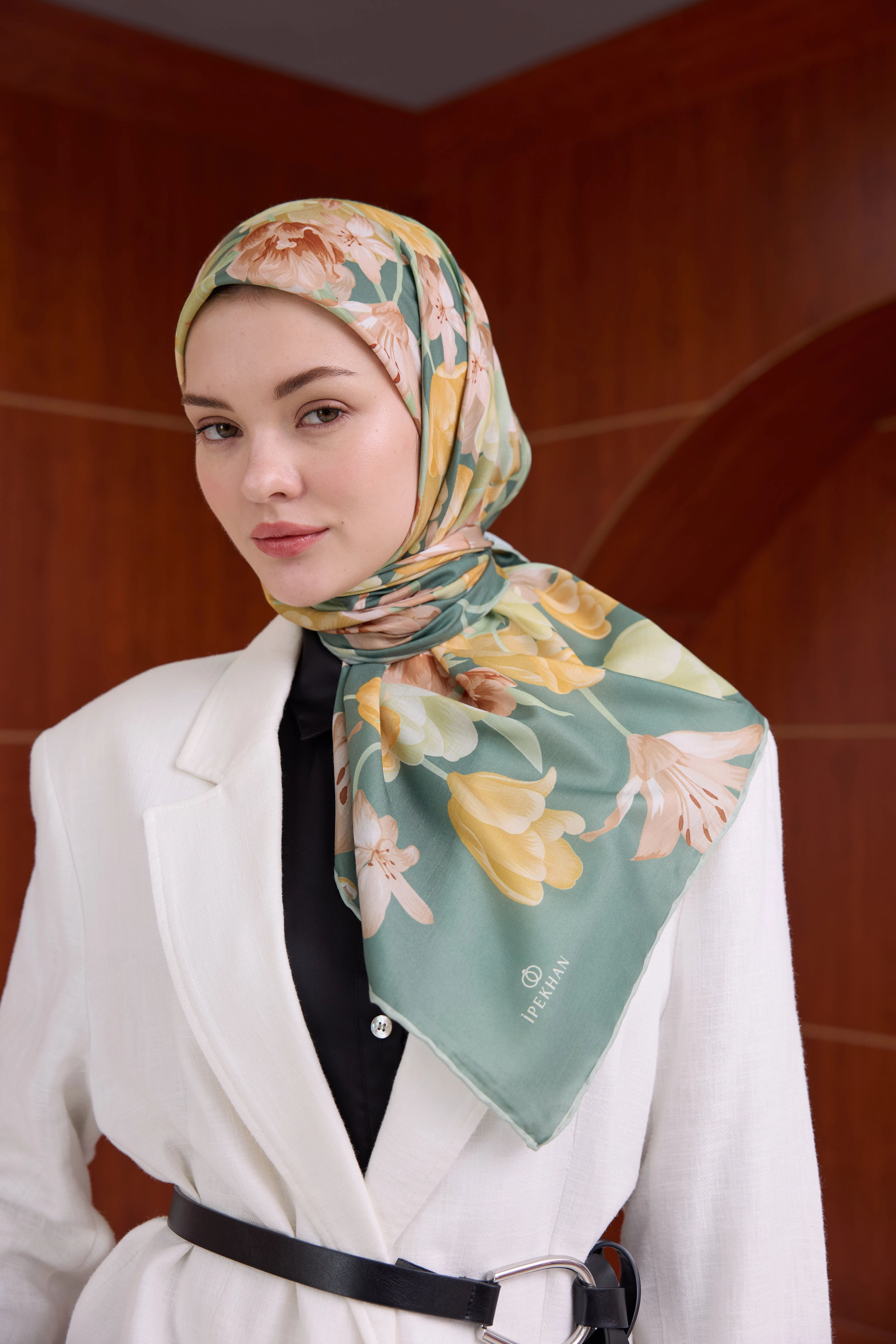 Pera Soft Eşarp Deniz Yeşil 1148-10