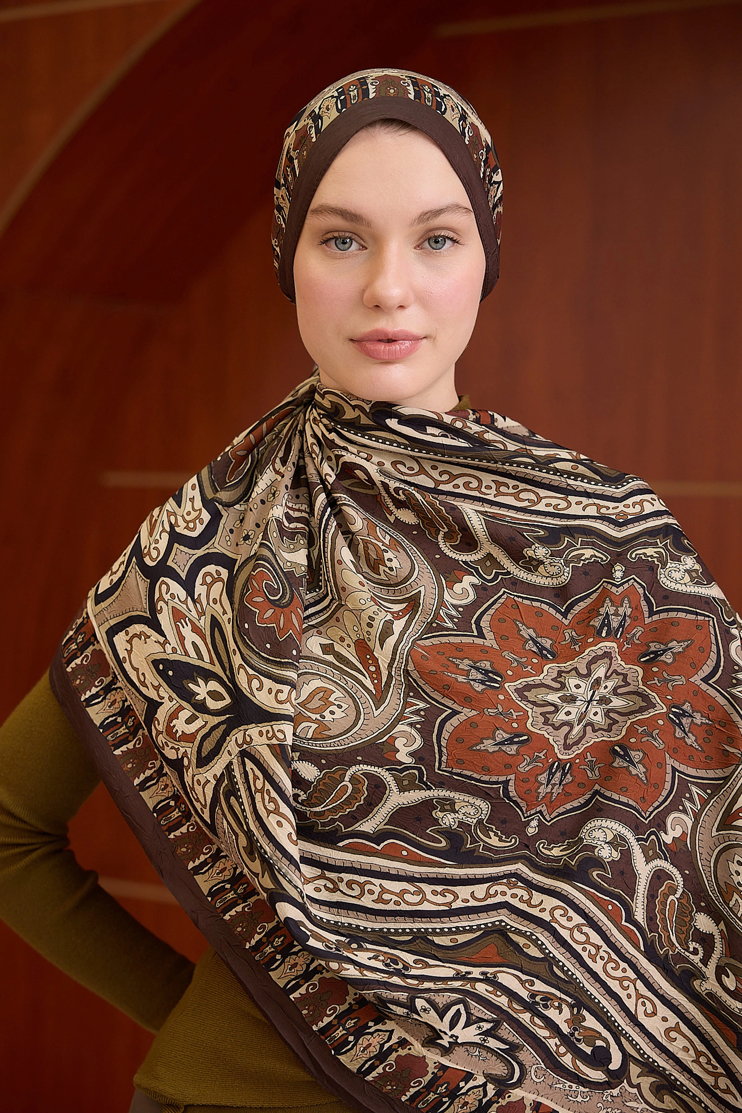 Bambu Kraş Şal 7002 - Antrasit