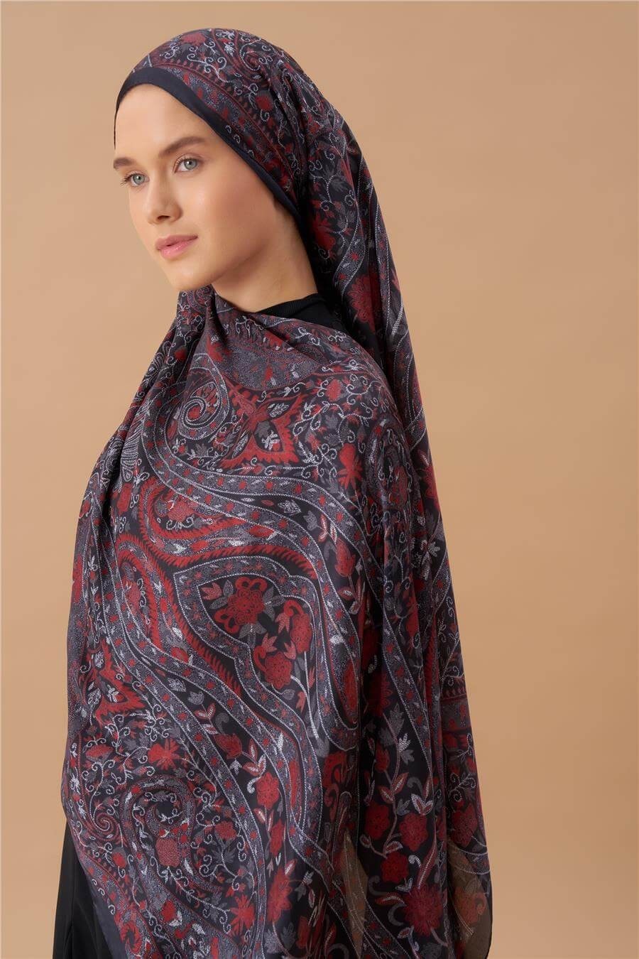 Jardin Secret Collection Hint Vual İpek Şal 5011-08