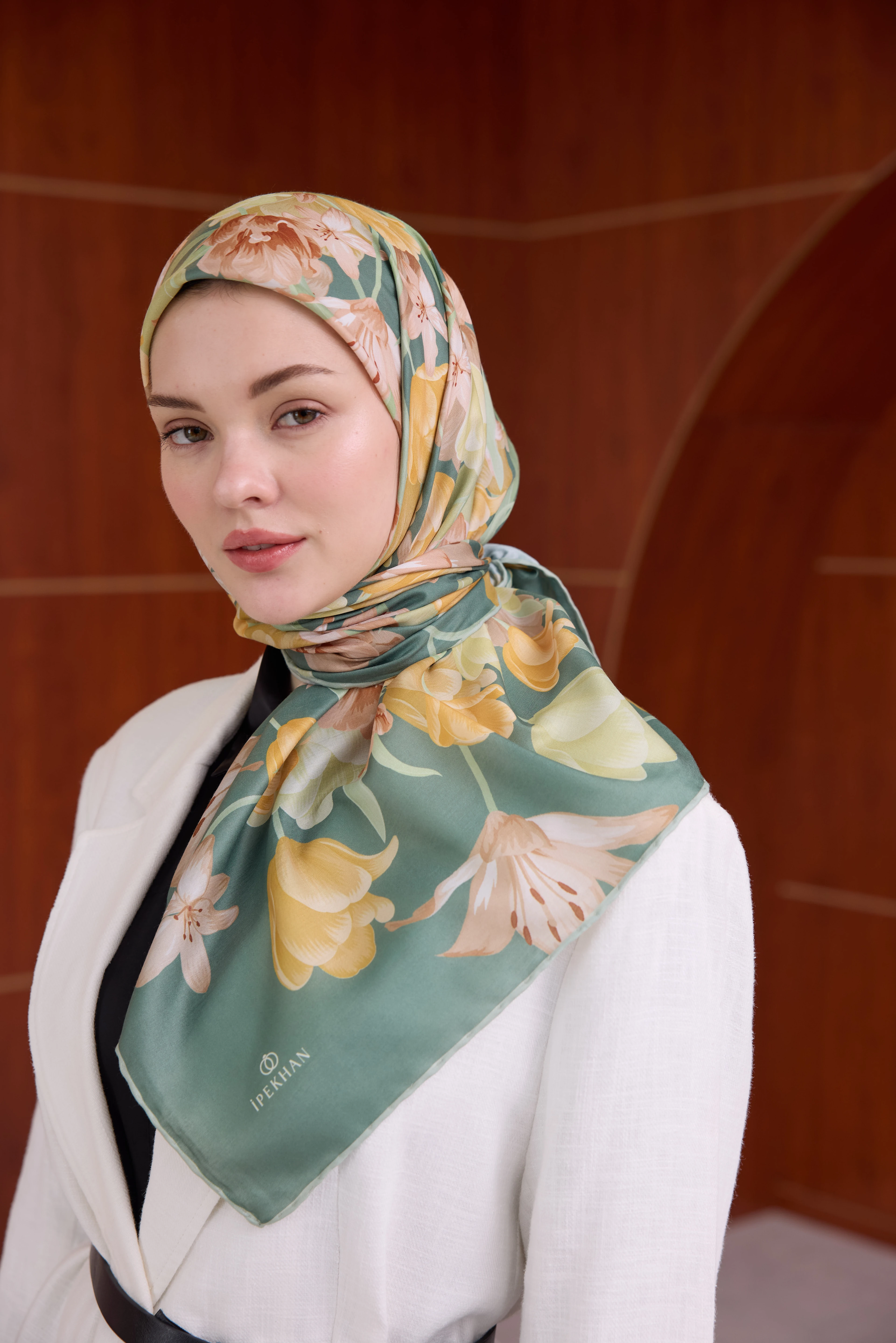 Pera Soft Eşarp Deniz Yeşil 1148-10