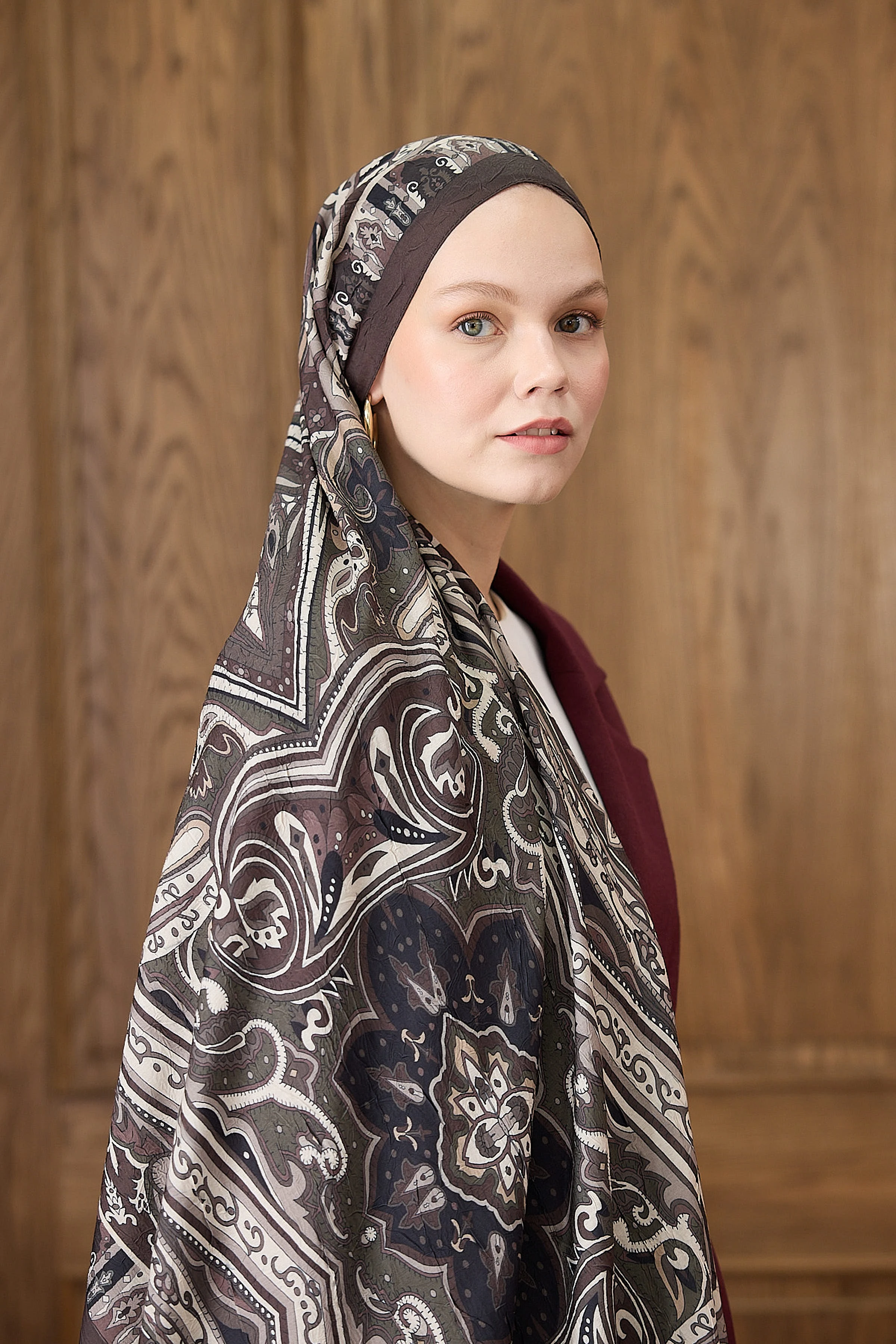 Bambu Kraş Şal 7002 - Antrasit