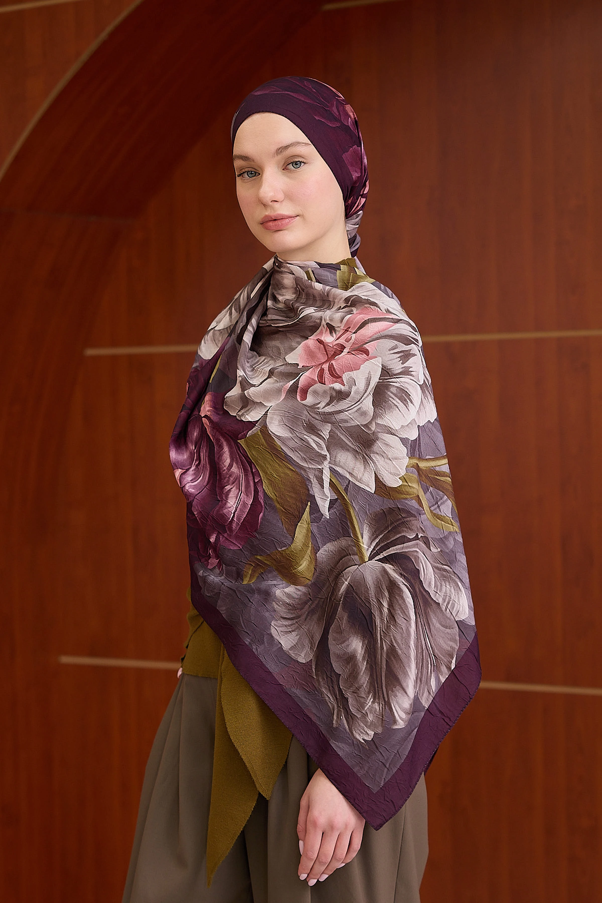 Bambu Kraş Şal 7009