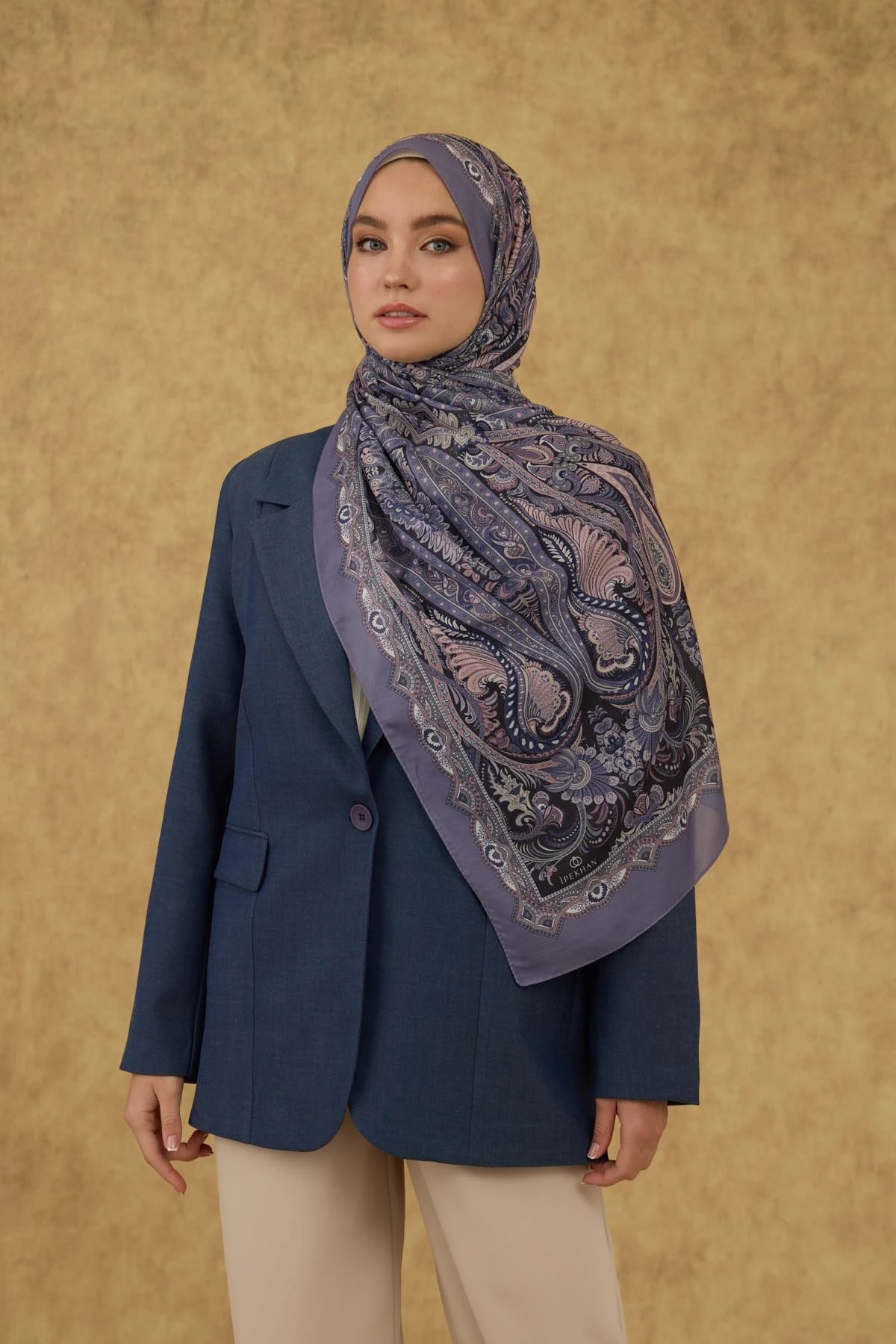 İpekhan Soft Şal Lila 3052-11