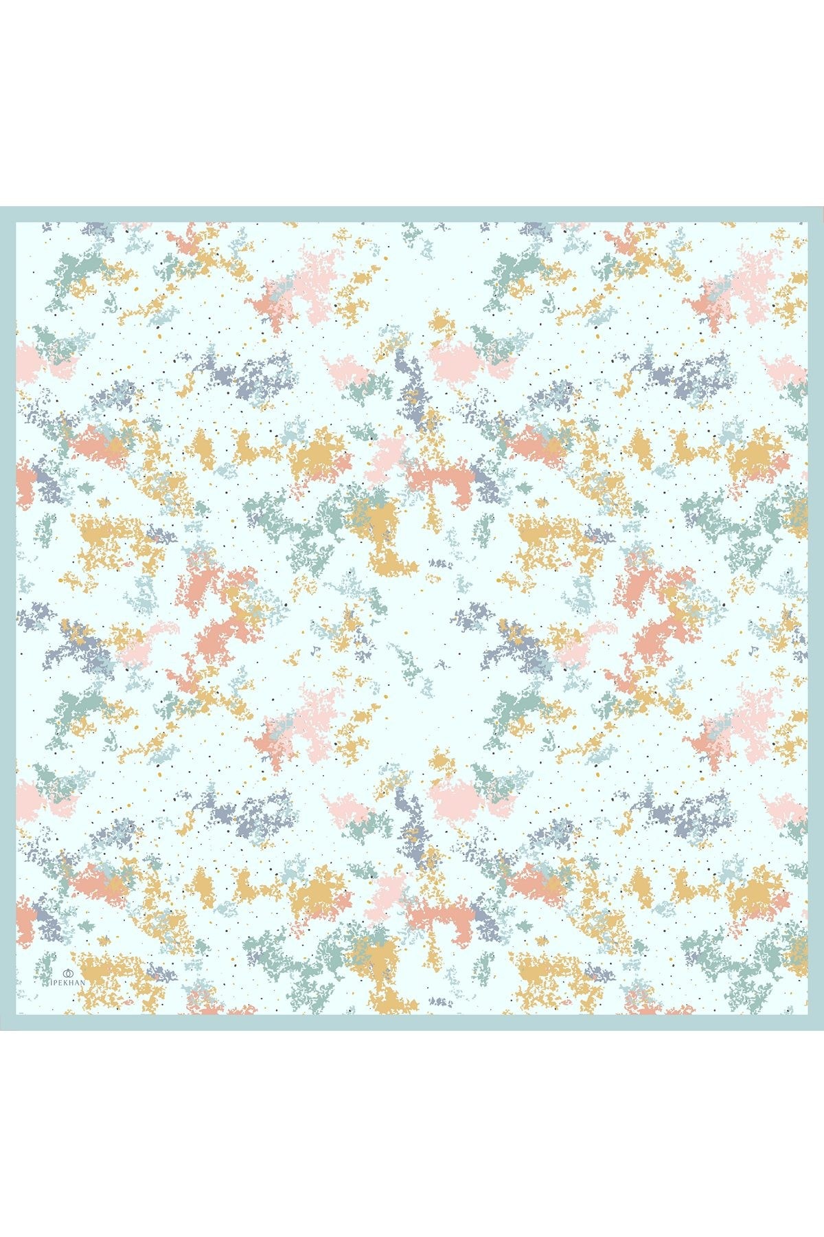 Ebru Beyaz Pamuk Viskon Eşarp