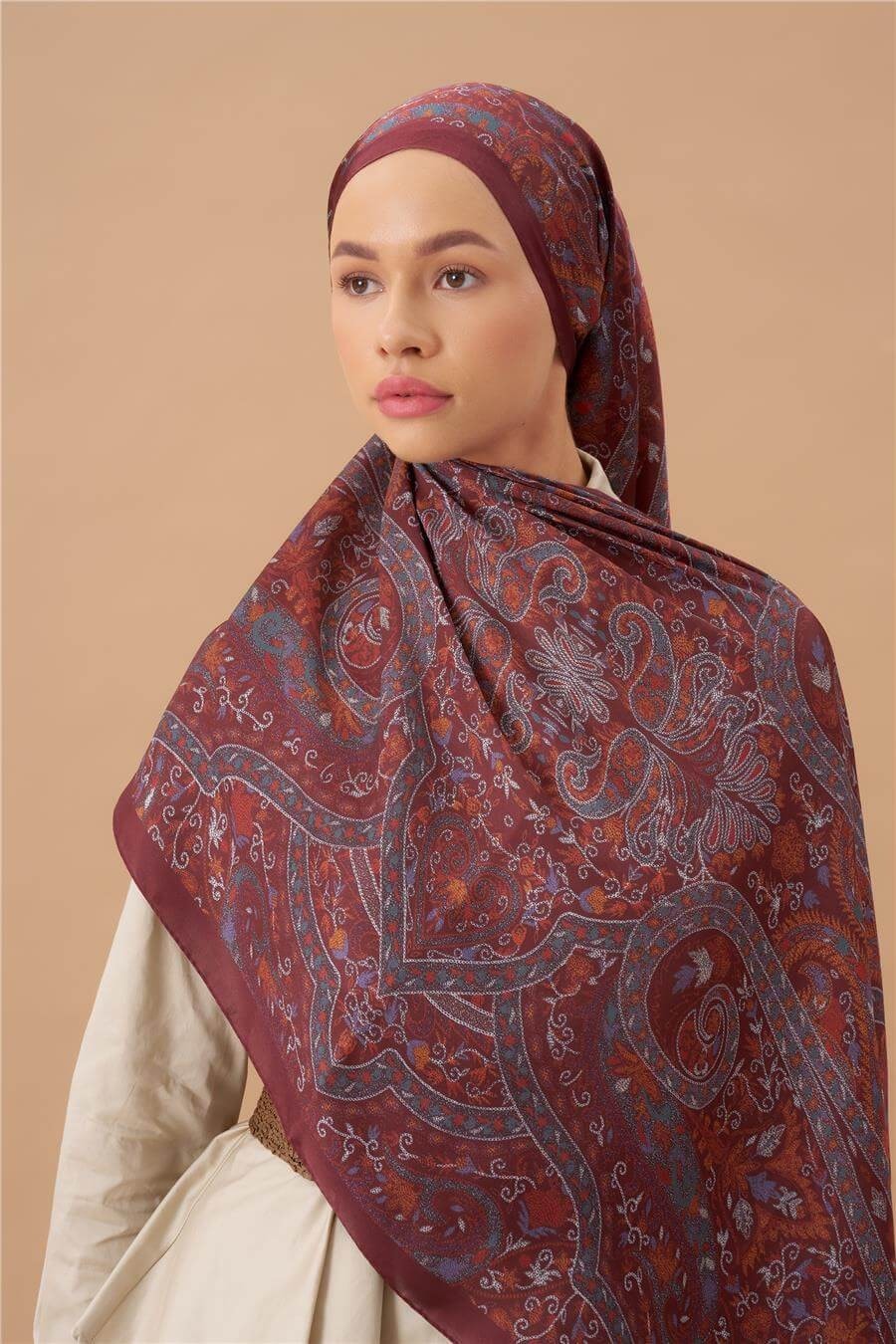 Jardin Secret Collection Hint Vual İpek Şal 5011-13