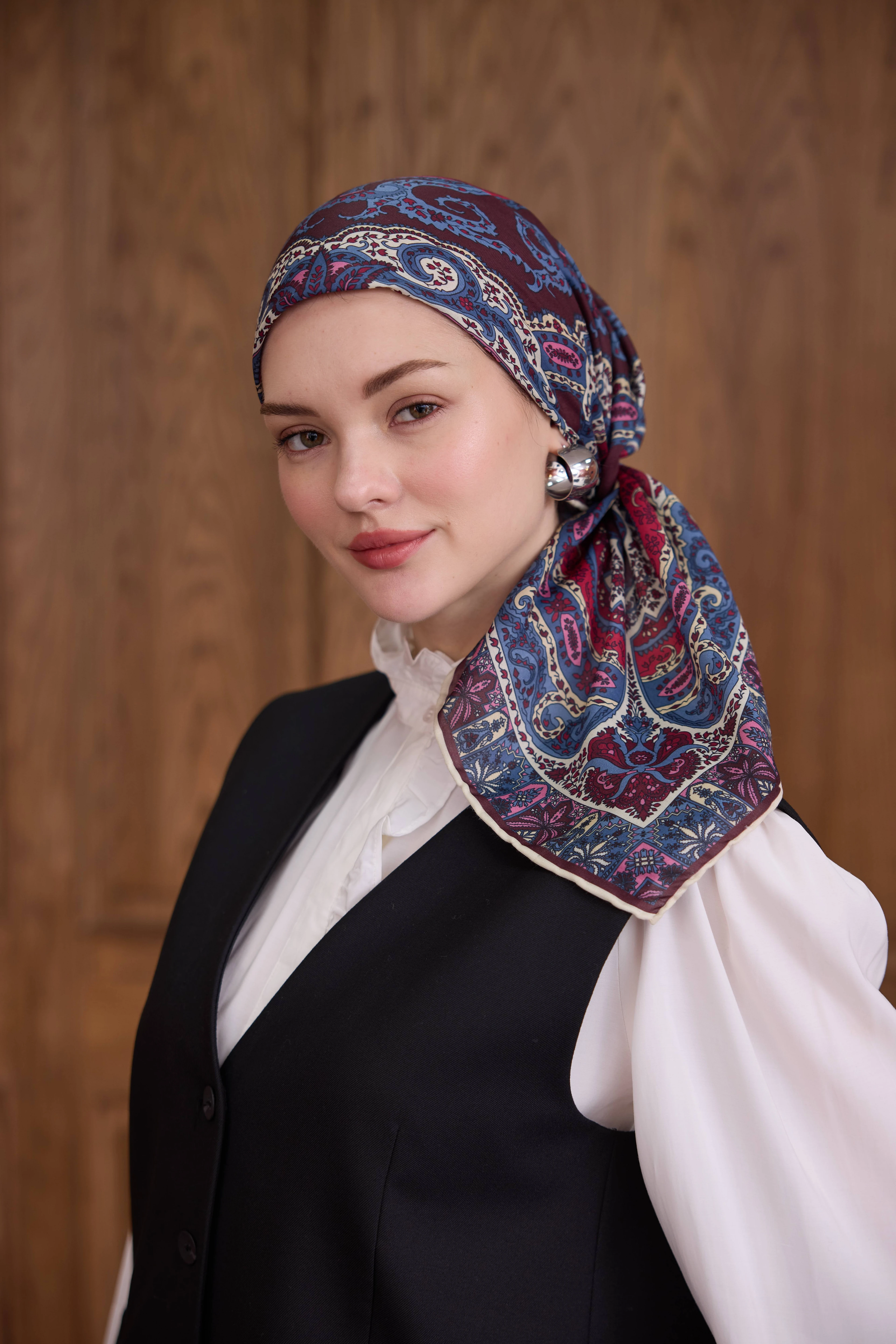 Winter Bloom Soft Eşarp 1241