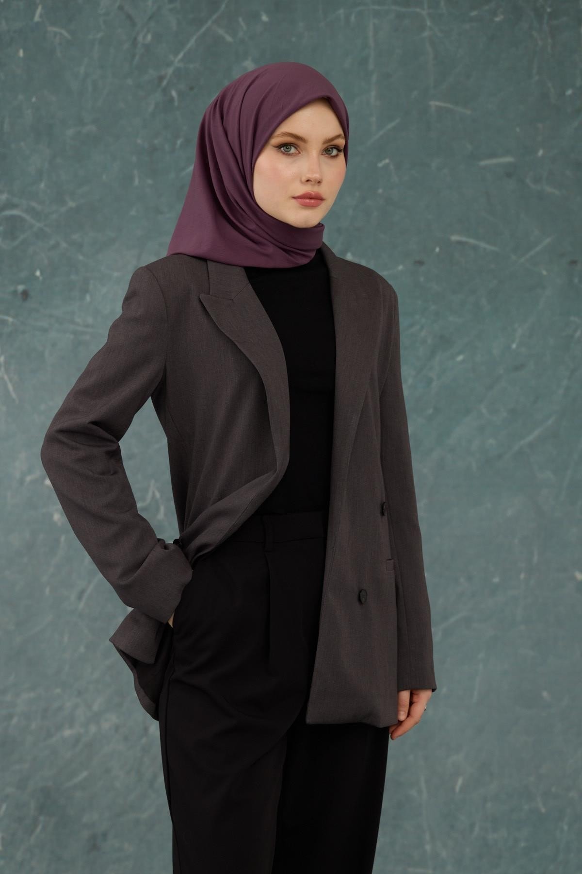 Gül Kurusu Comfy Yok Eşarp - 10001-08