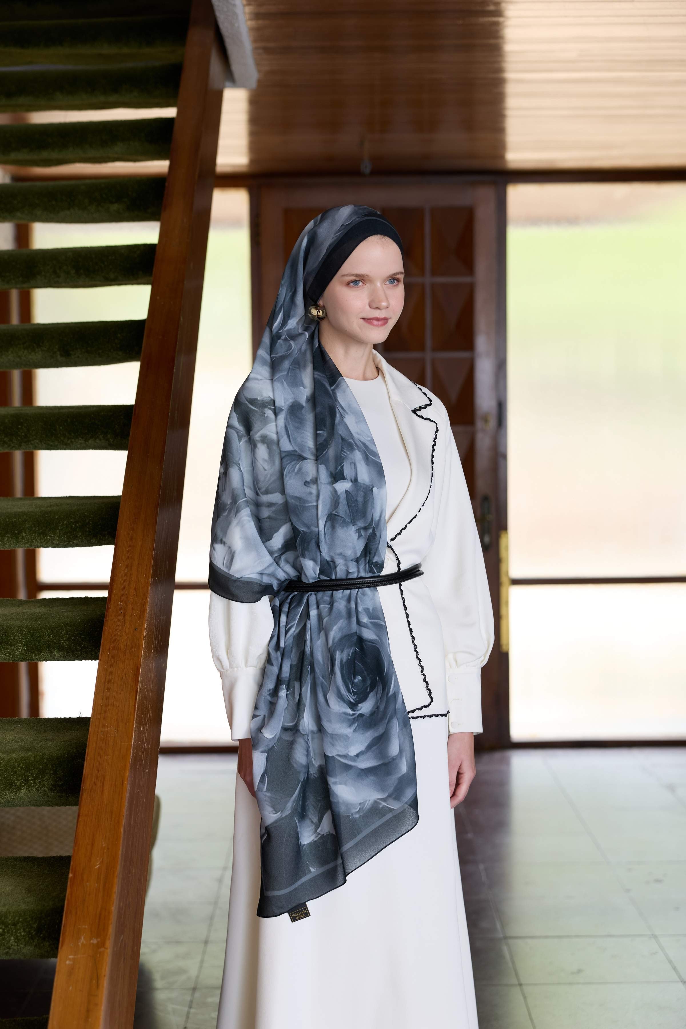 Winter Bloom Qupra Şal 30002 - Acı Kahve