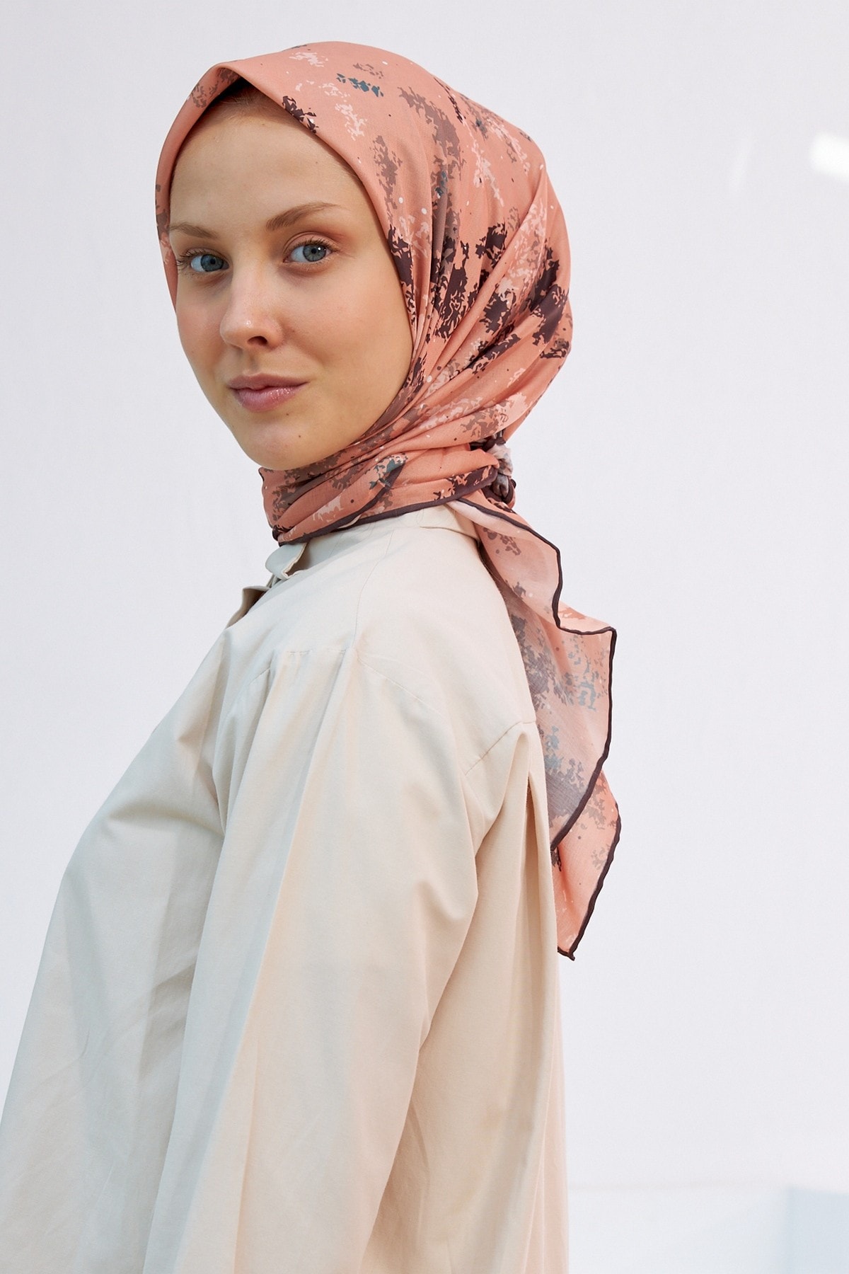 Ebru Tarçın Pamuk Viskon Eşarp