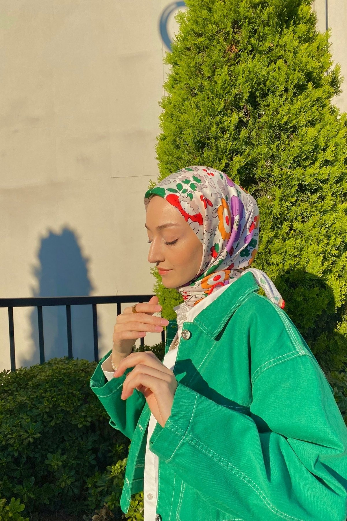 Sebanur Keskin Sizler İçin Tercihi Nergis Eşarp