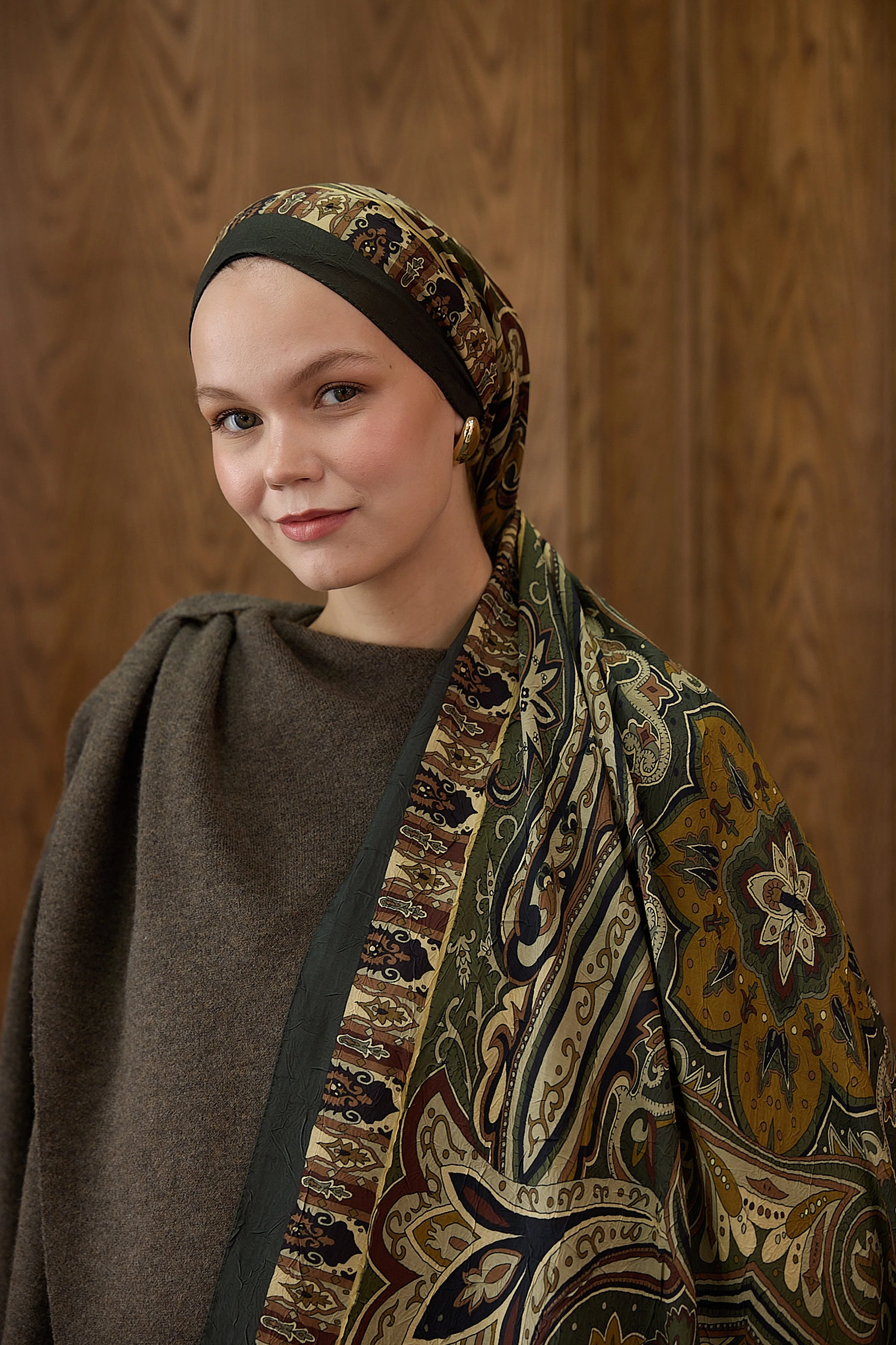 Bambu Kraş Şal 7002 - Antrasit