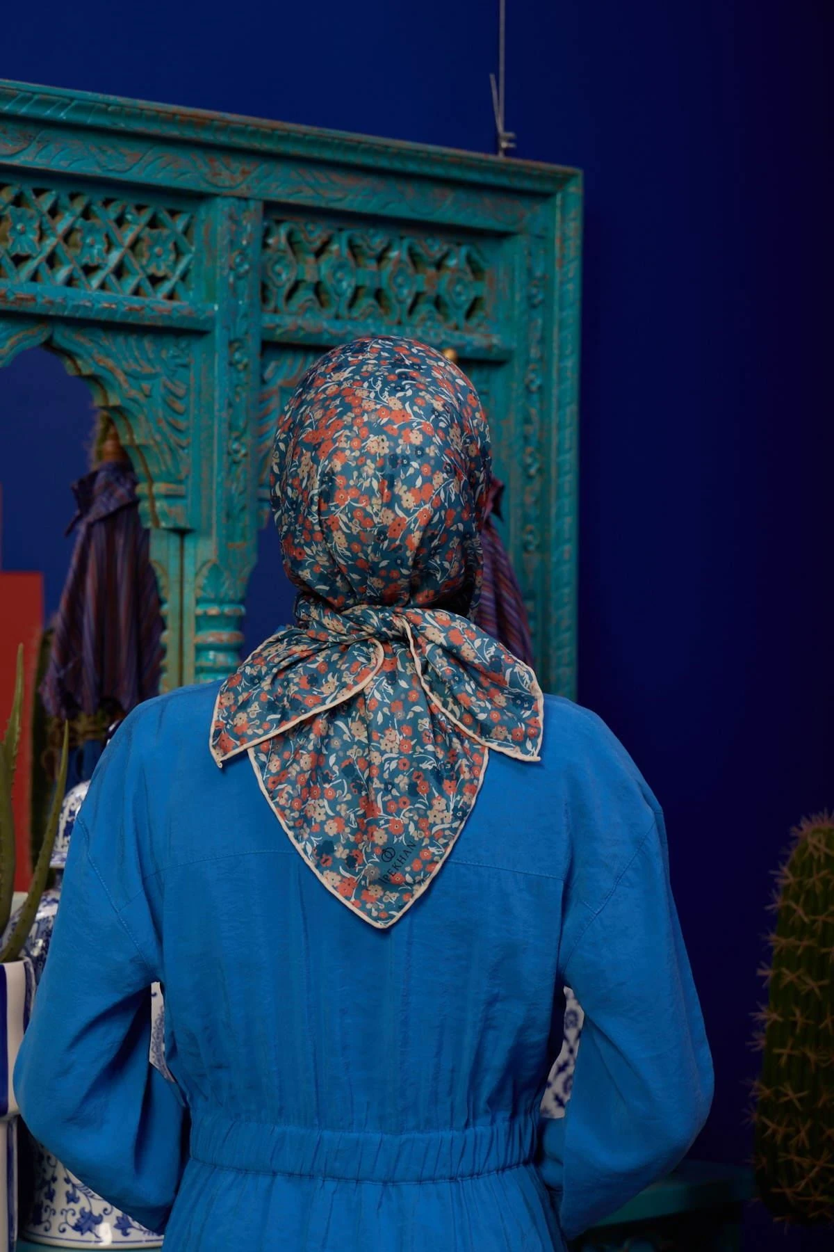 Marrakech Koleksiyon Soft Eşarp Mercan Yeşil 1193-13