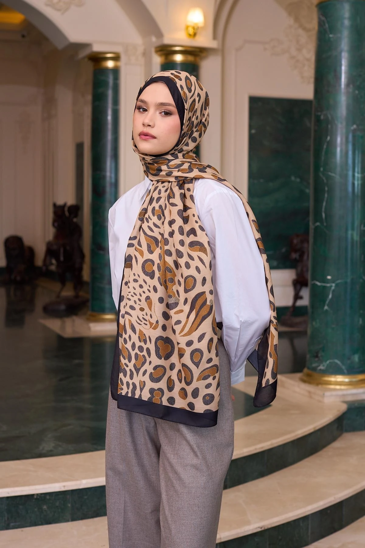 İpekhan Soft Şal Camel 3050-05