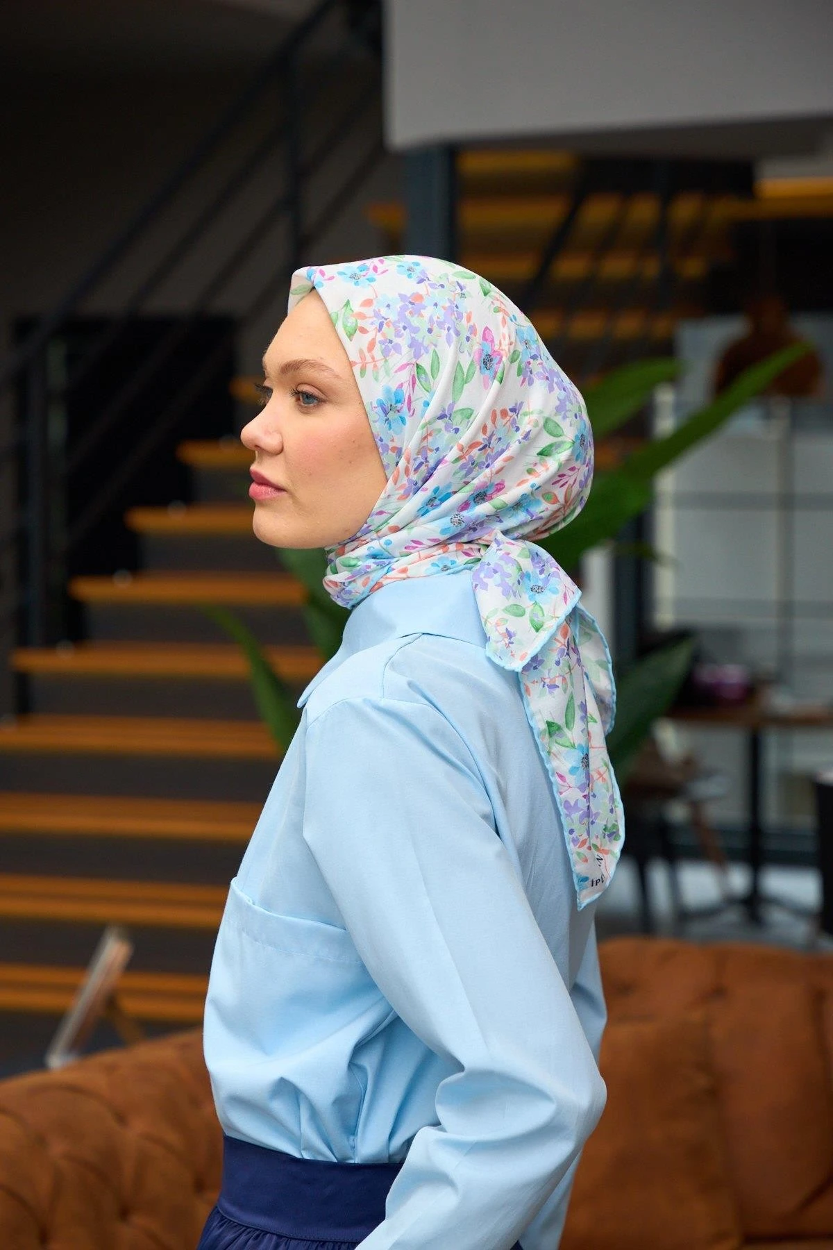 Harmony Collection Soft Eşarp Pudra Lila 1177-06