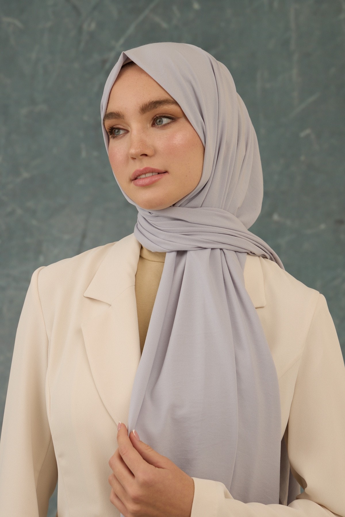 Gümüş Yok Şal - 10000-10