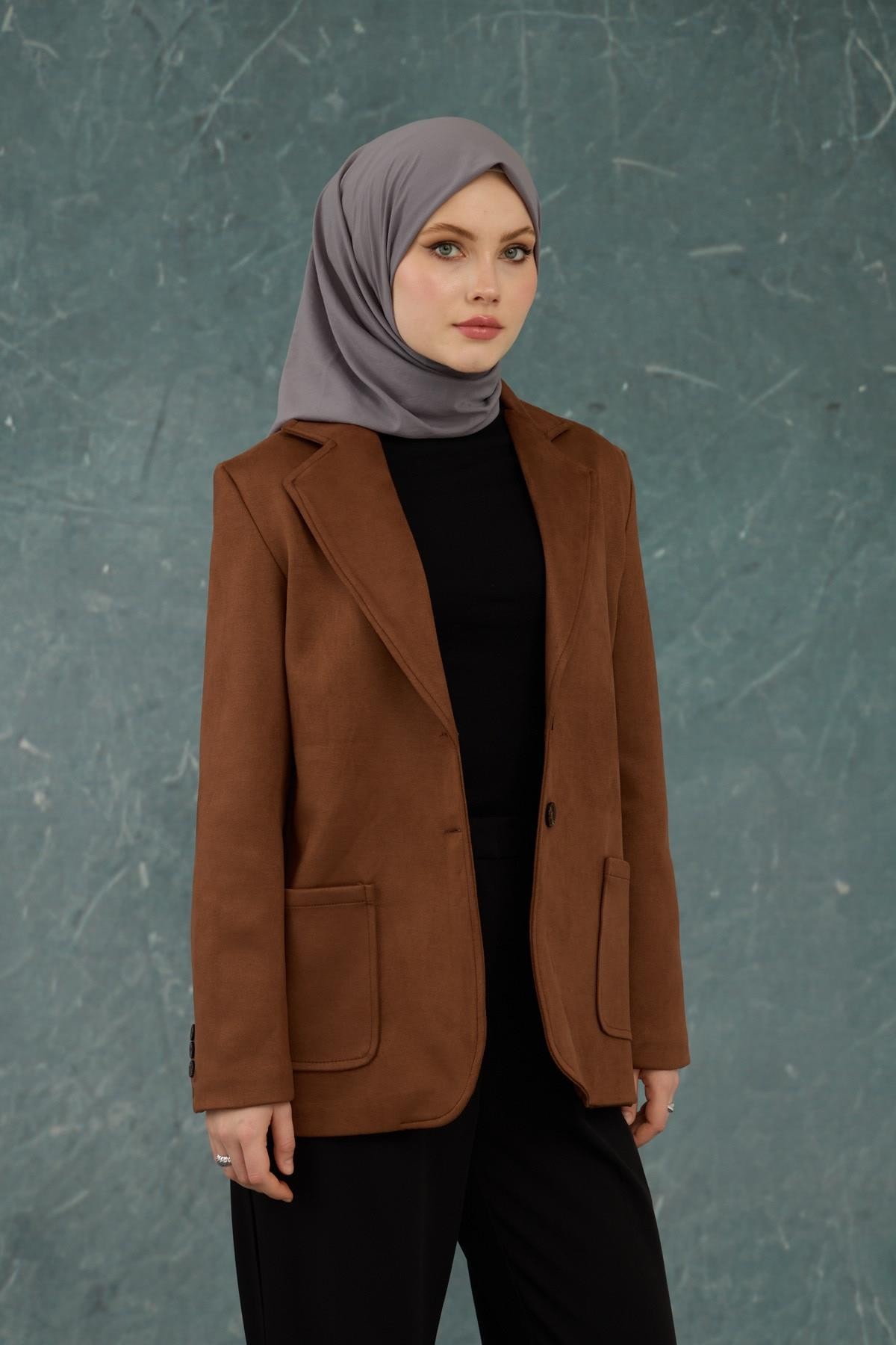 Füme Comfy Yok Eşarp - 10001-06