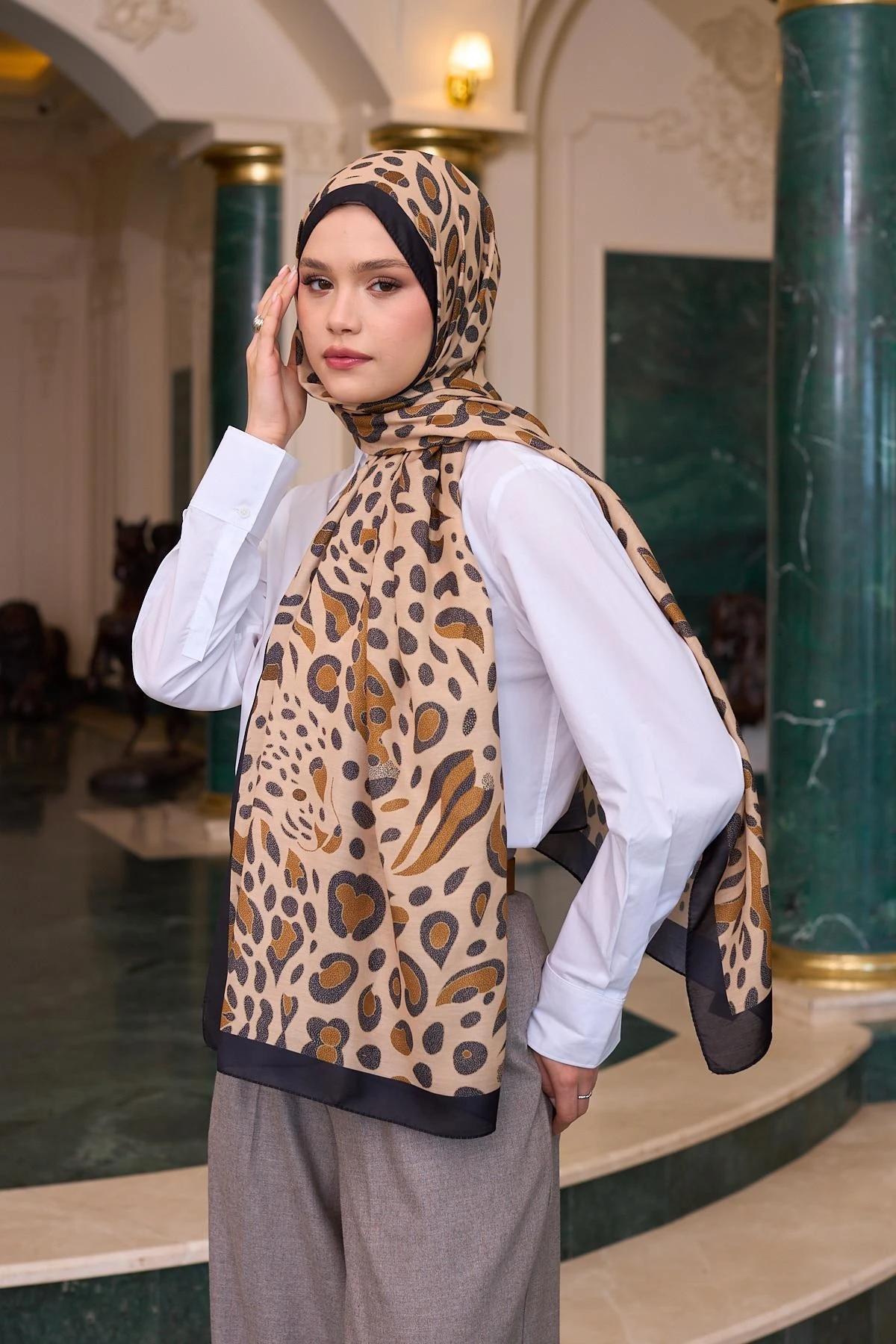 İpekhan Soft Şal Camel 3050-05