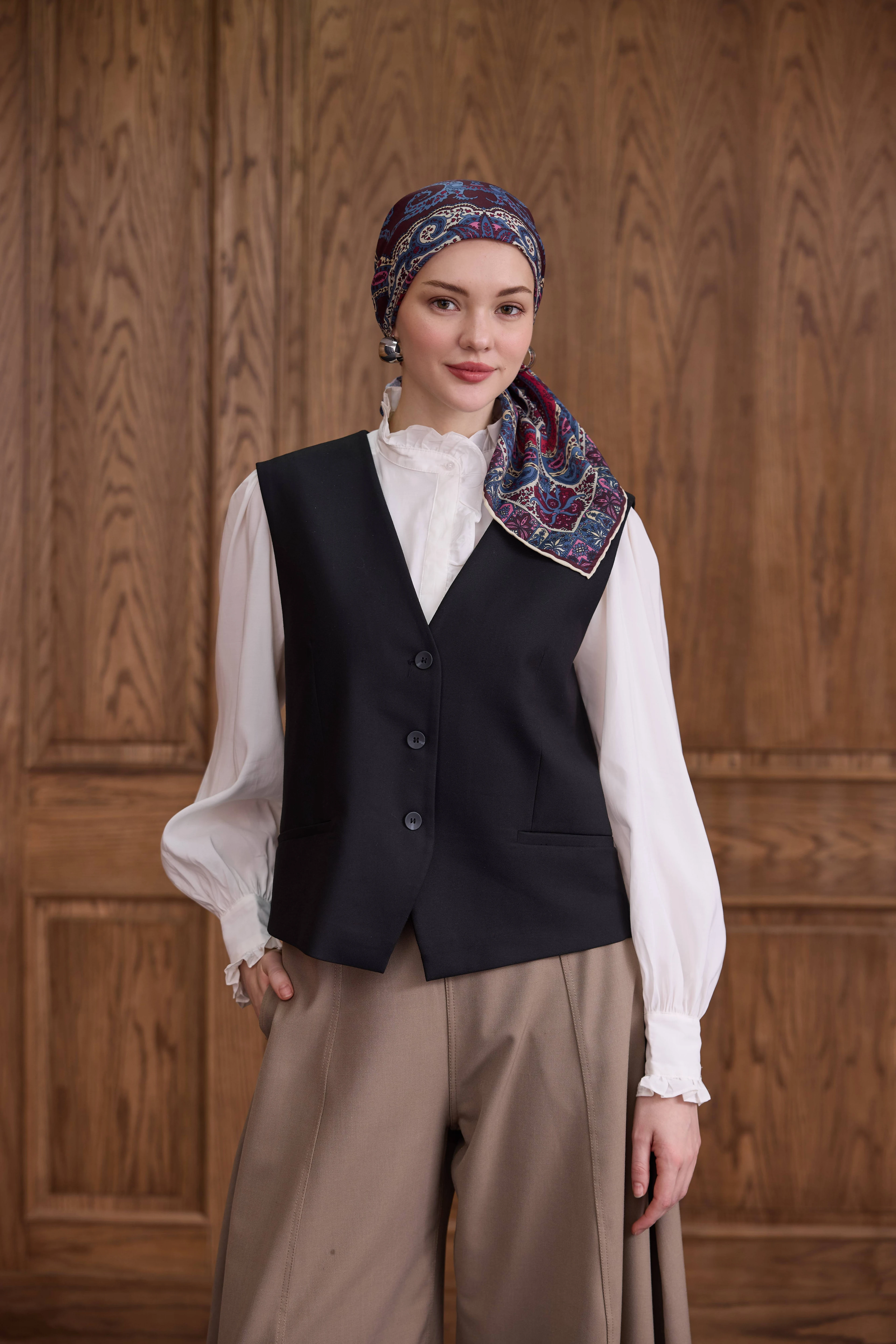 Winter Bloom Soft Eşarp 1241