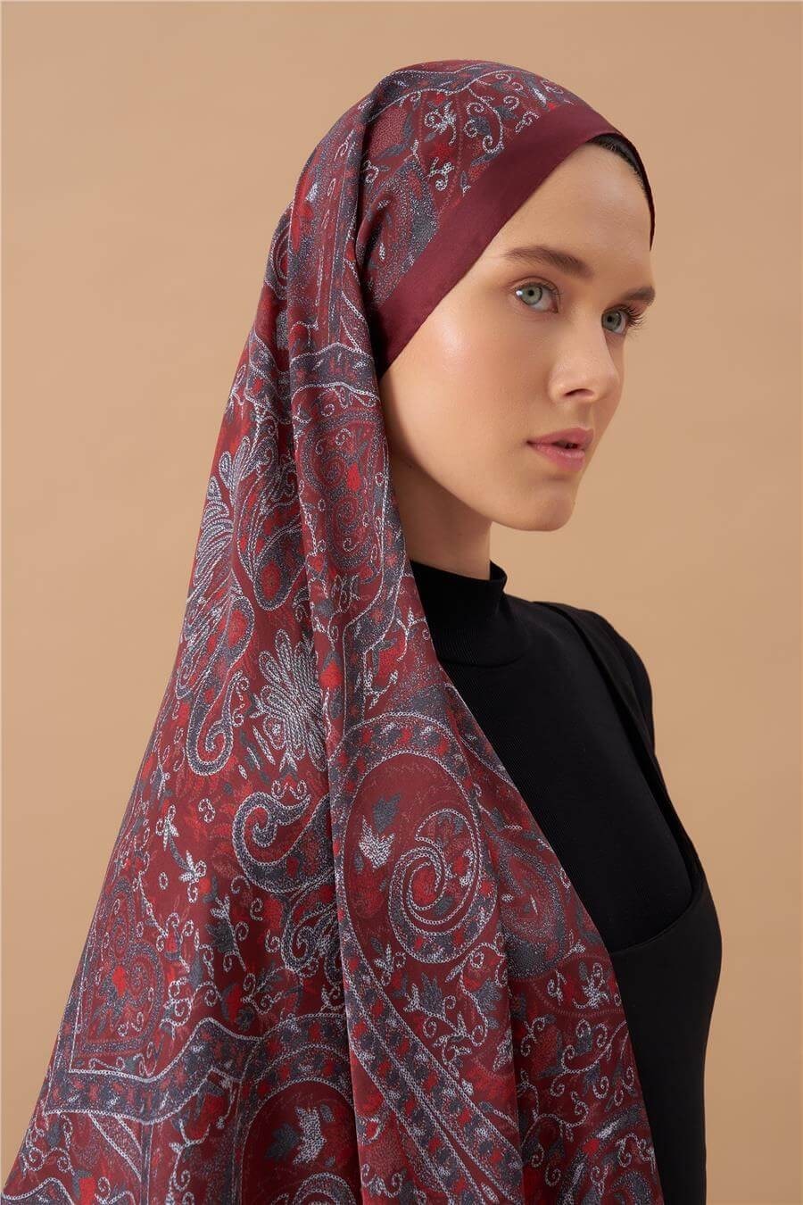 Jardin Secret Collection Hint Vual İpek Şal 5011-12