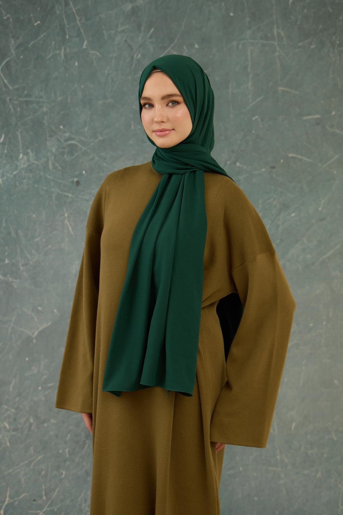 Zümrüt Yeşil Yok Şal - 10000-29