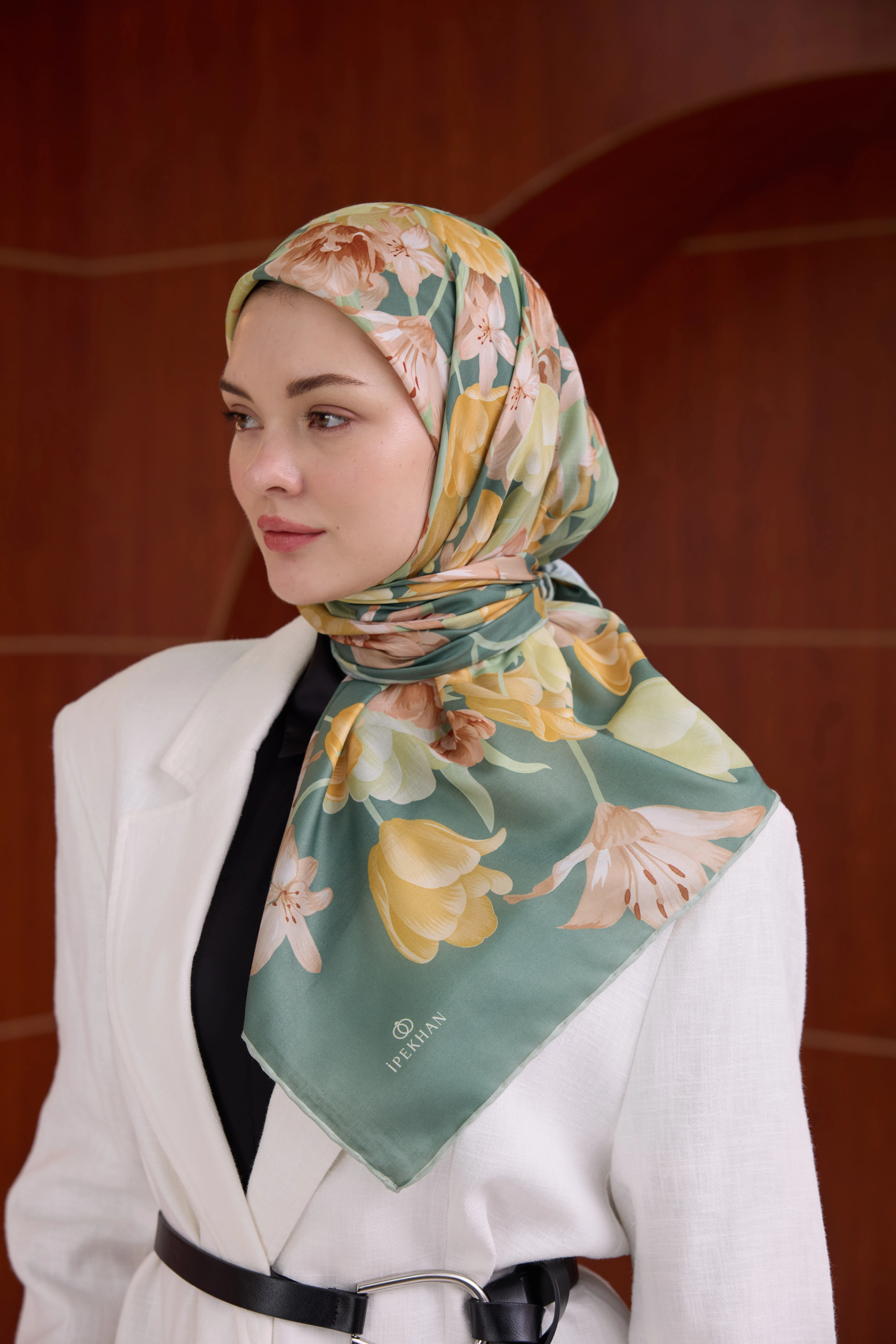 Pera Soft Eşarp Deniz Yeşil 1148-10