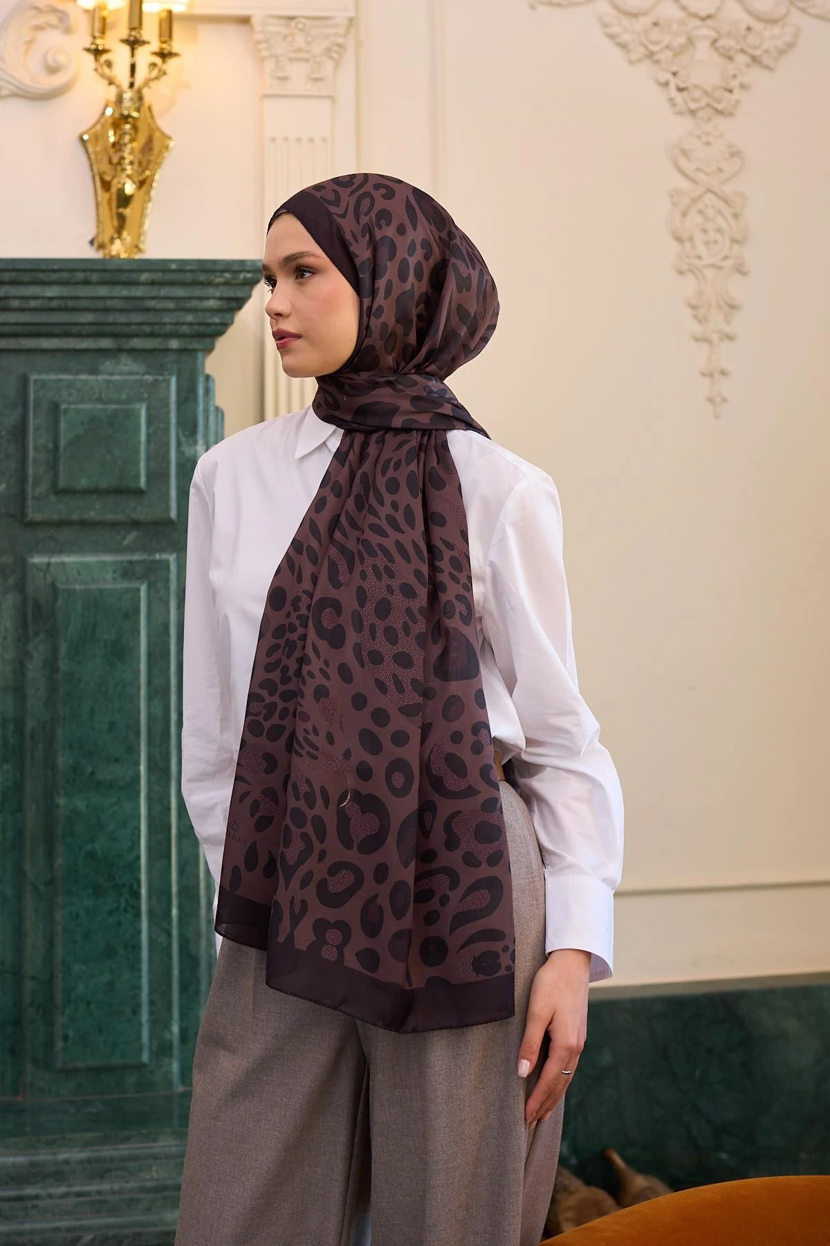 İpekhan Soft Şal Ham Kahve 3050-07