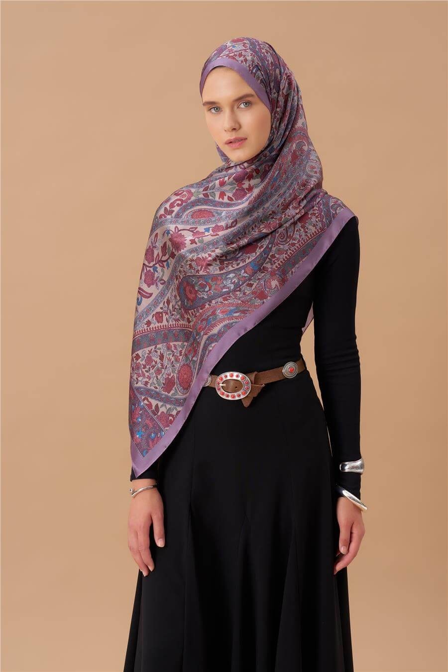 Jardin Secret Collection Hint Vual İpek Şal 5011-14