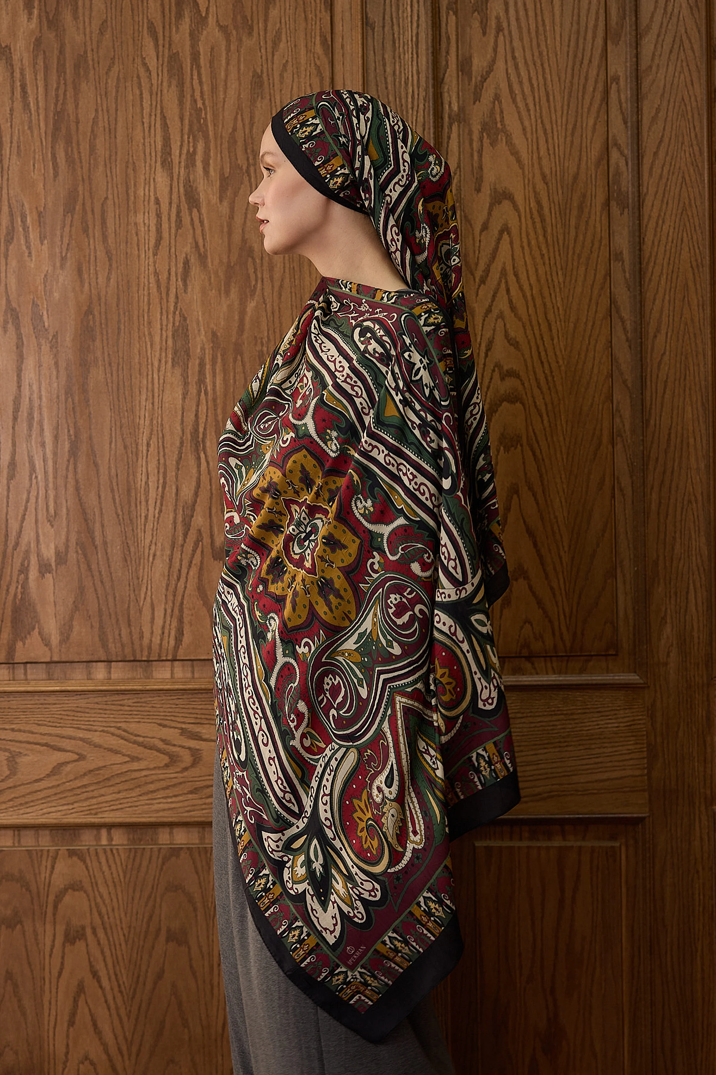 Bambu Kraş Şal 7002 - Siyah