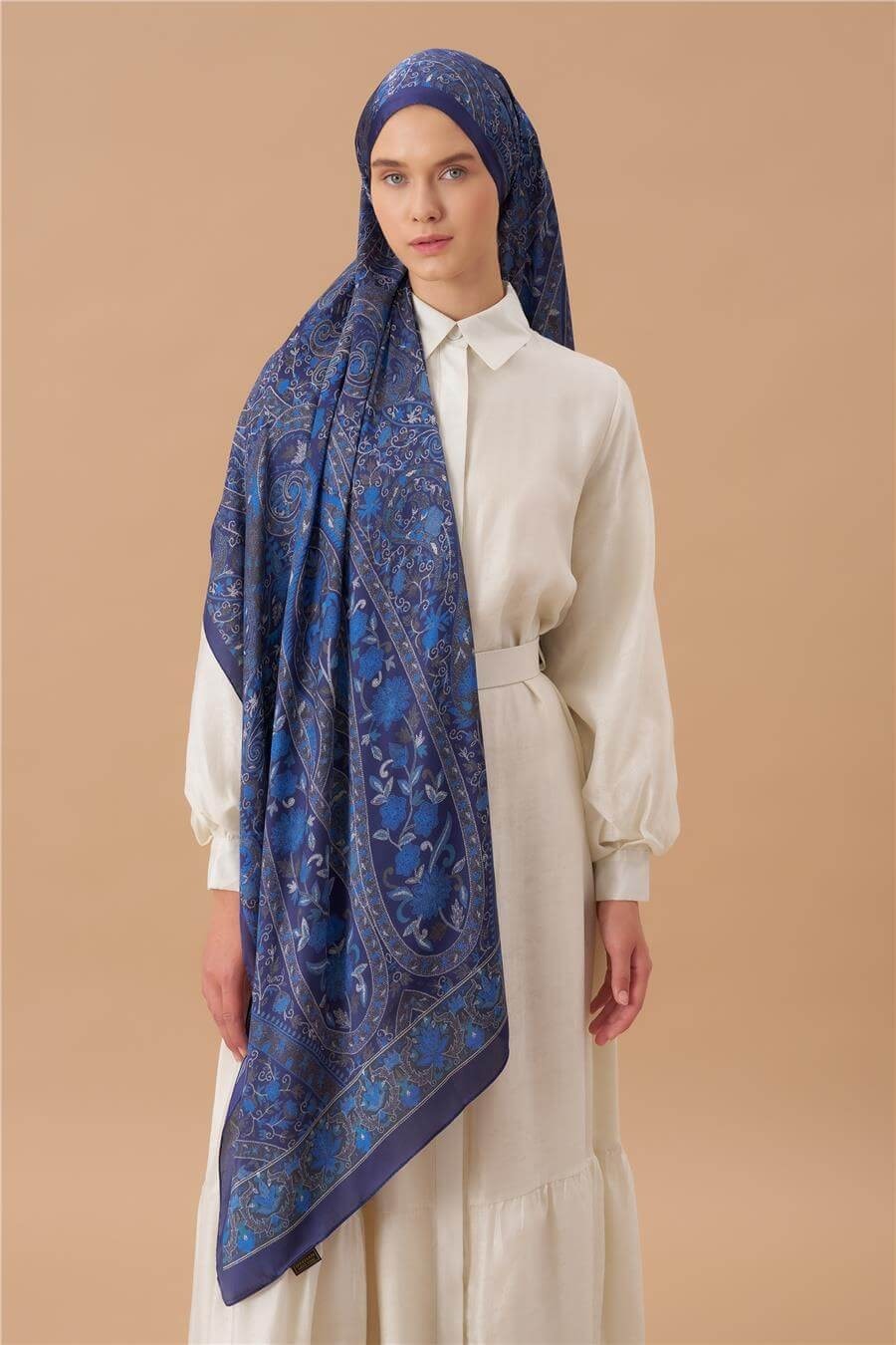 Jardin Secret Collection Hint Vual İpek Şal 5011-15