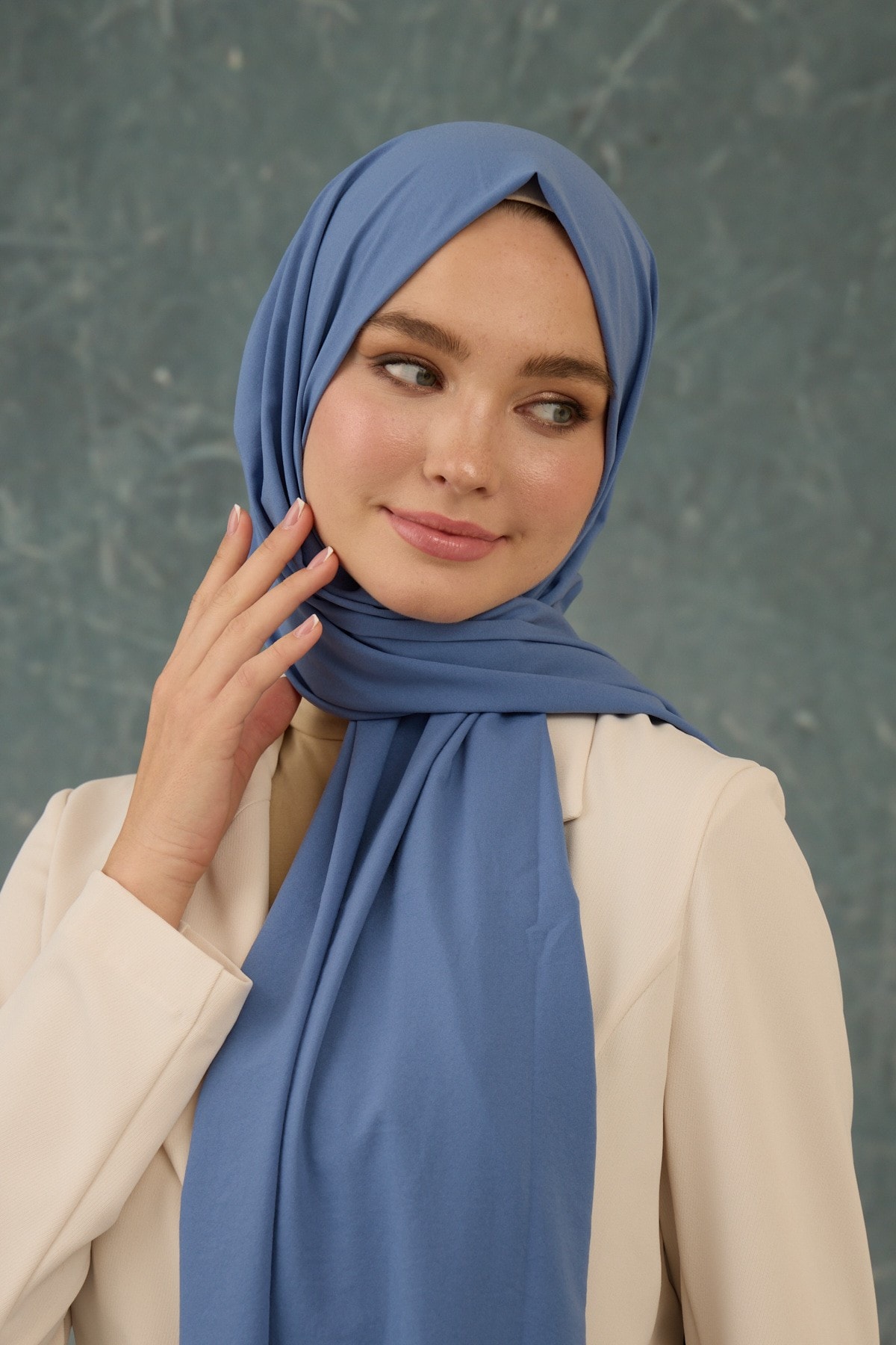 Mavi Yok Şal - 10000-20