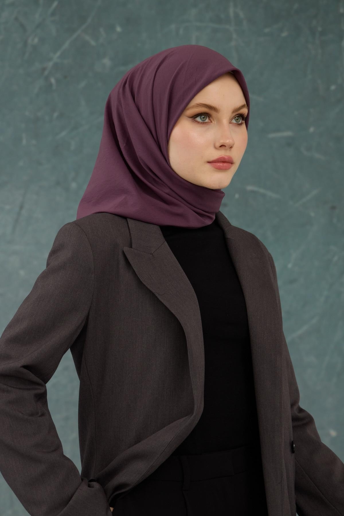 Gül Kurusu Comfy Yok Eşarp - 10001-08