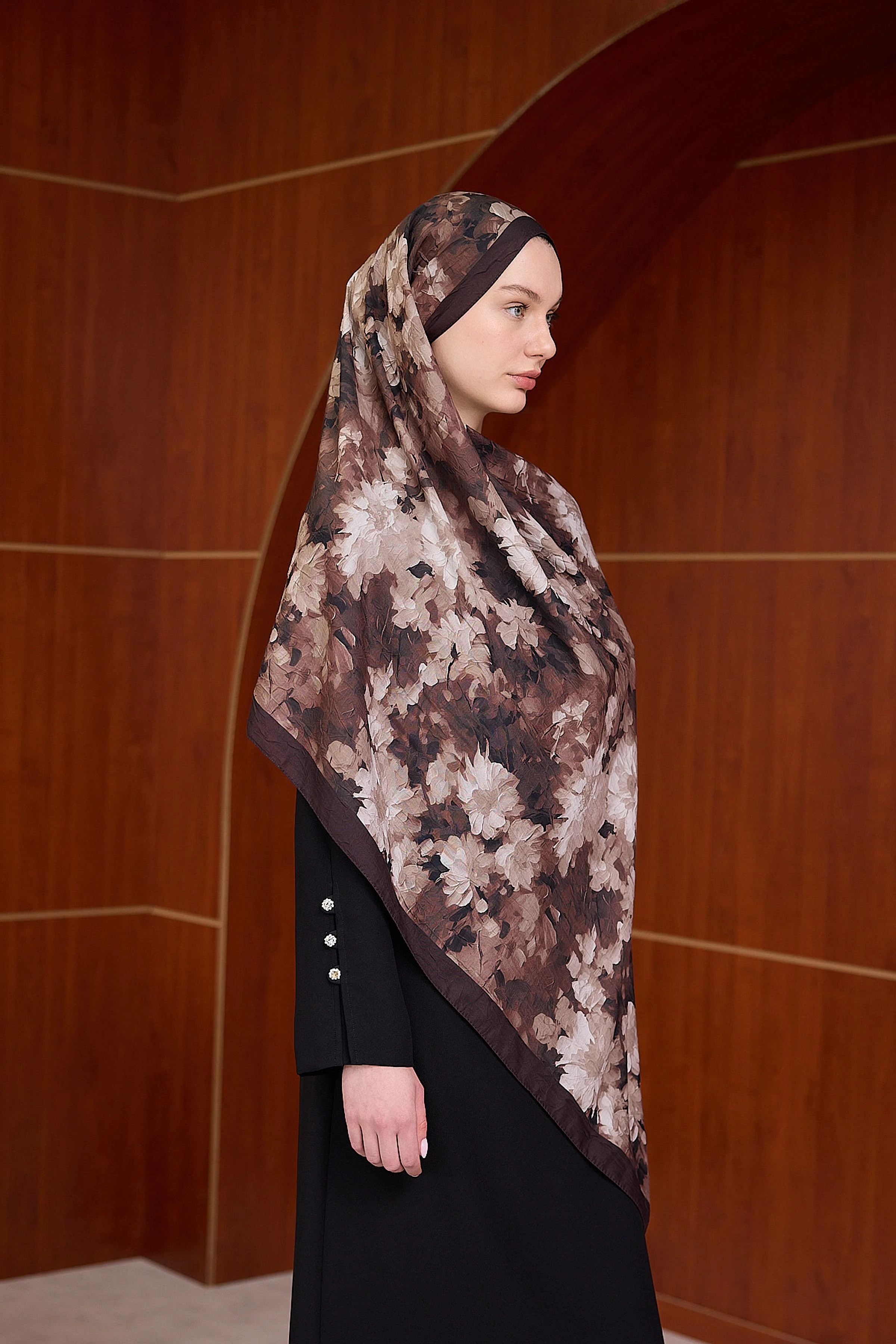 Bambu Kraş Şal 7010 - Acı Kahve