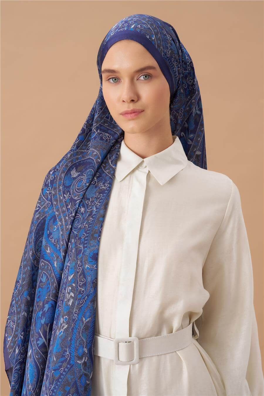 Jardin Secret Collection Hint Vual İpek Şal 5011-15