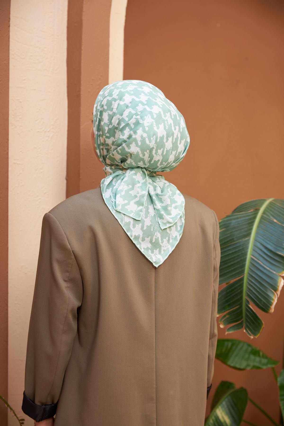 Aura Kazayağı Soft Eşarp Su Yeşili 1155-14