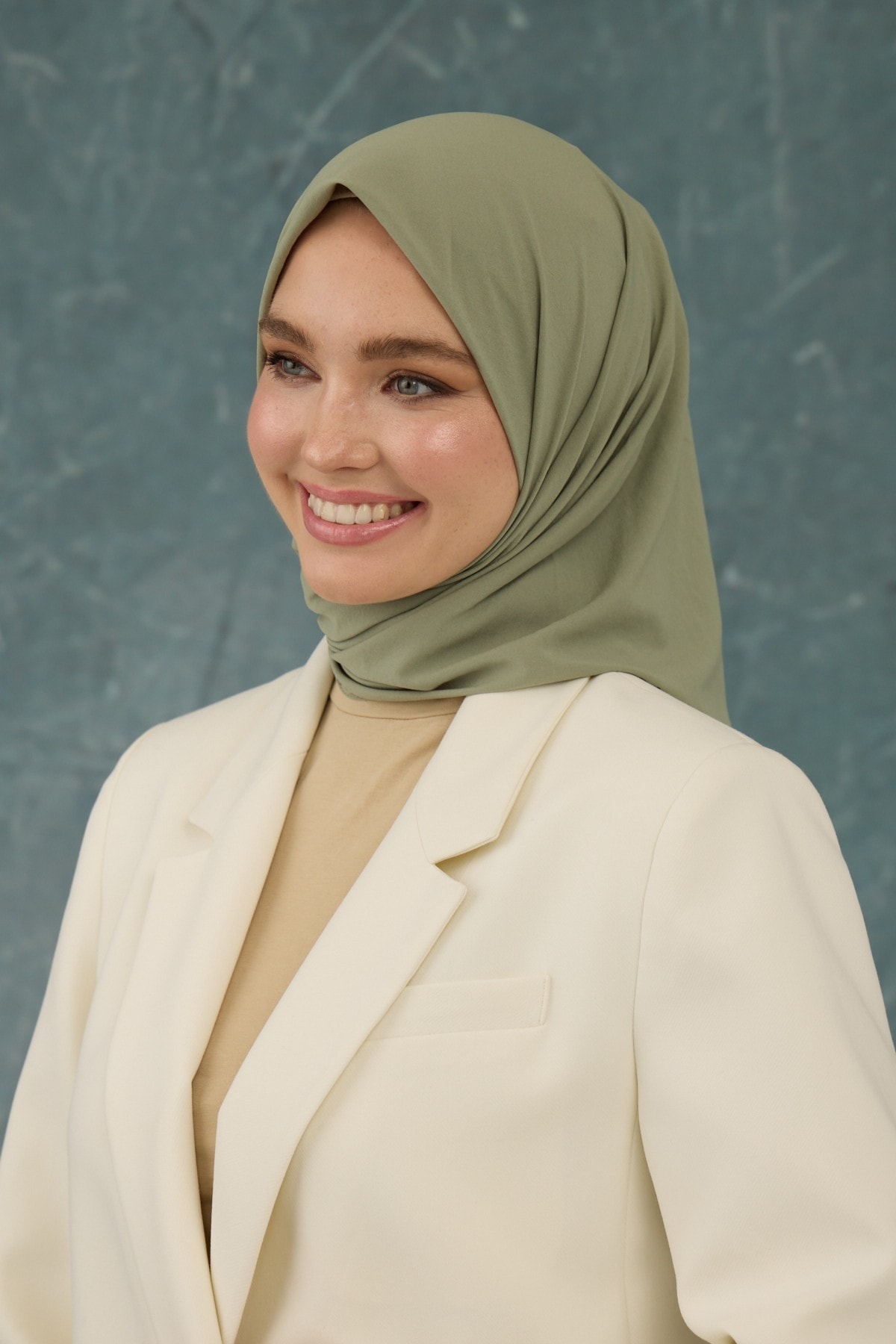 Su Yeşili Comfy Yok Eşarp - 10001-23