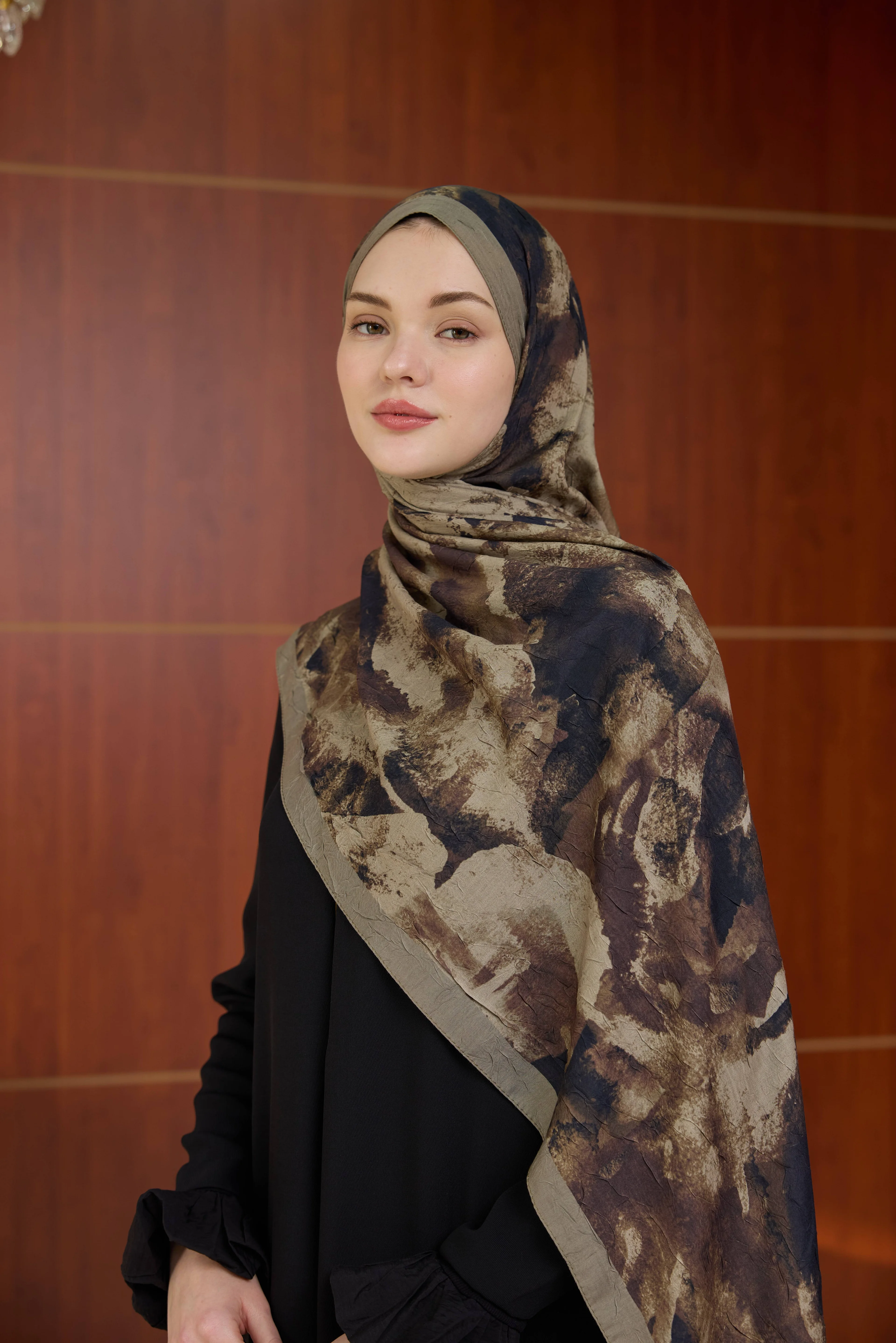 Bambu Kraş Şal 7020 - Vizon