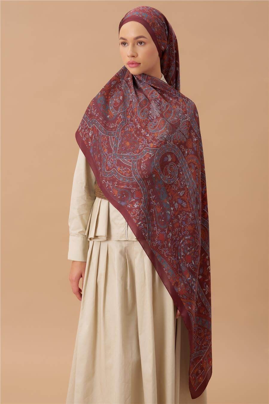 Jardin Secret Collection Hint Vual İpek Şal 5011-13