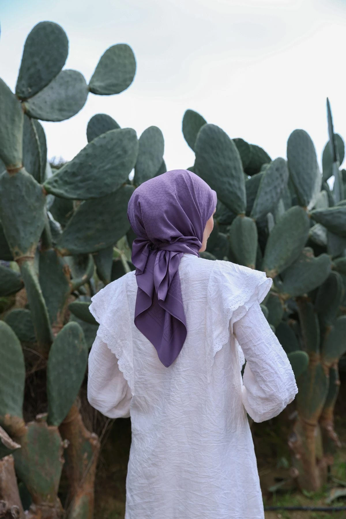 Celina Jakar Eşarp Mor 9902-22