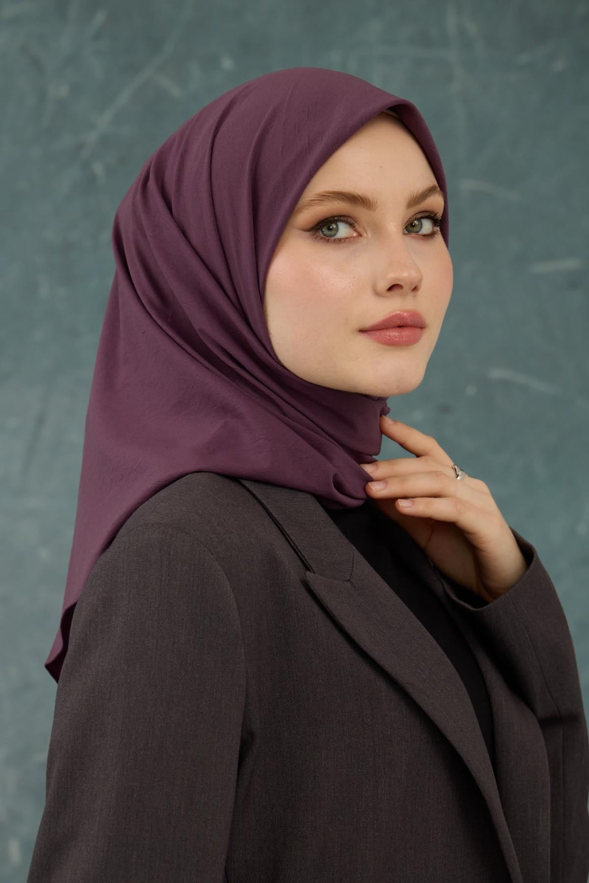 Gül Kurusu Comfy Yok Eşarp - 10001-08