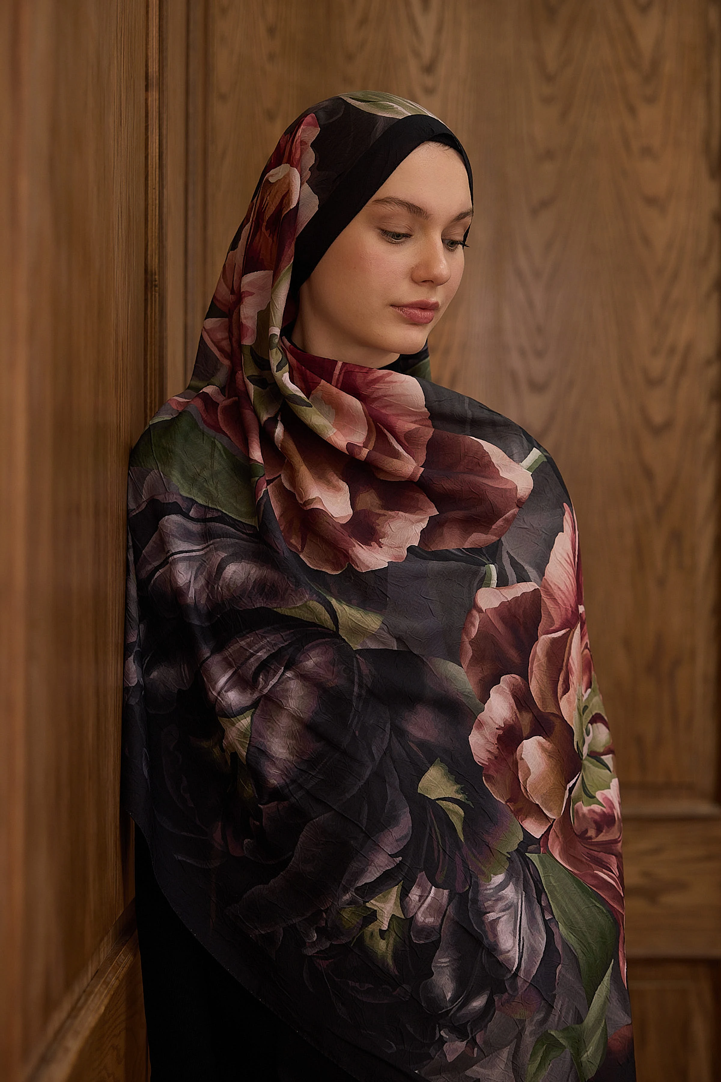 Bambu Kraş Şal 7009 - Acı Kahve