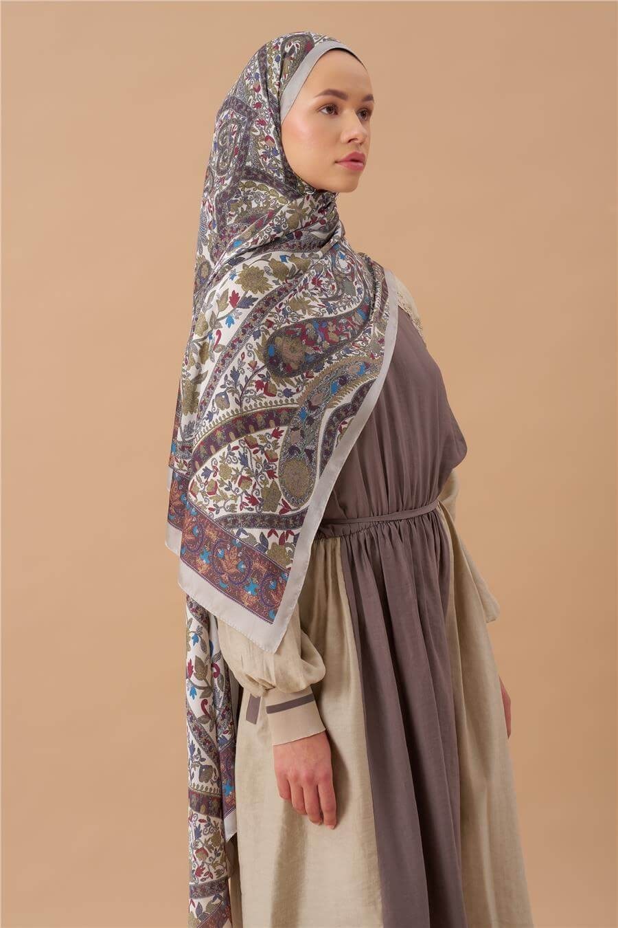 Jardin Secret Collection Hint Vual İpek Şal 5011-04