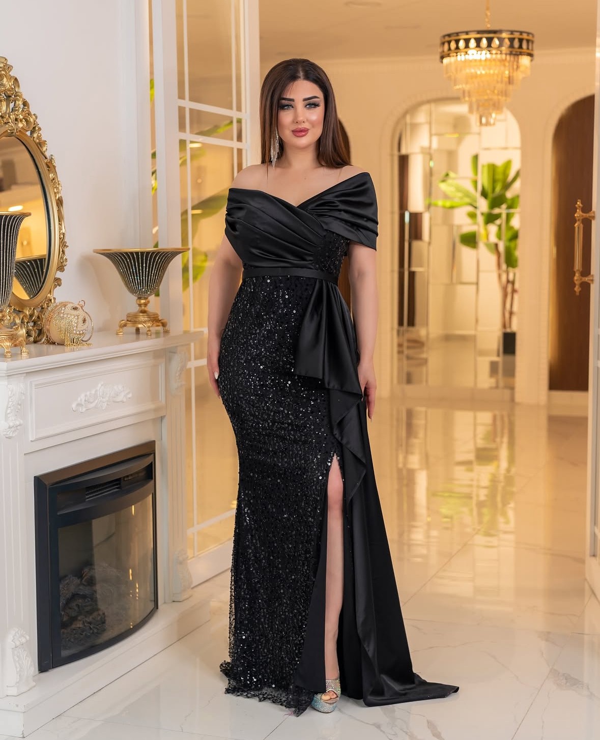 Bolina Abiye - Siyah