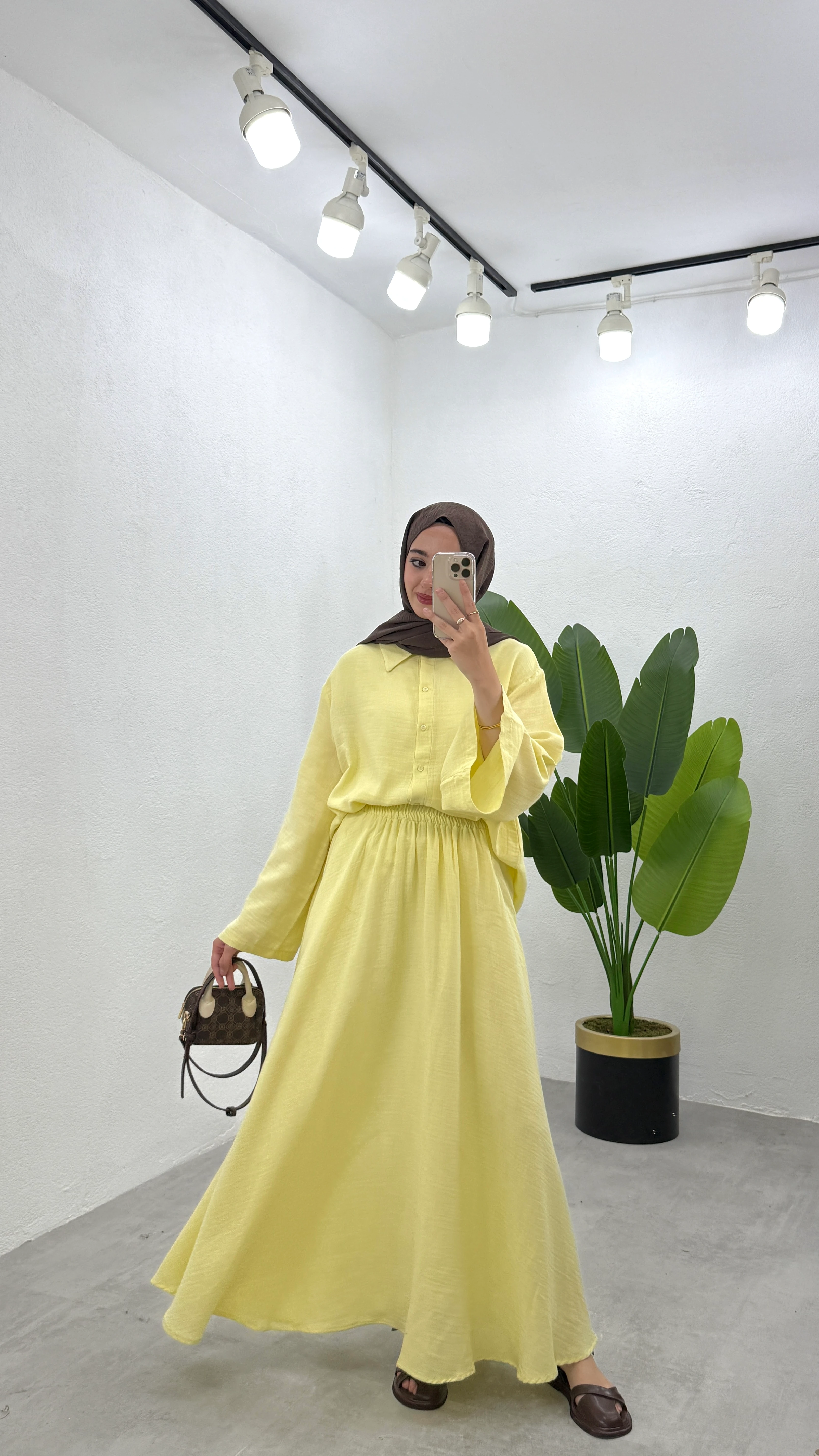 Lia Müslin Etekli Takım