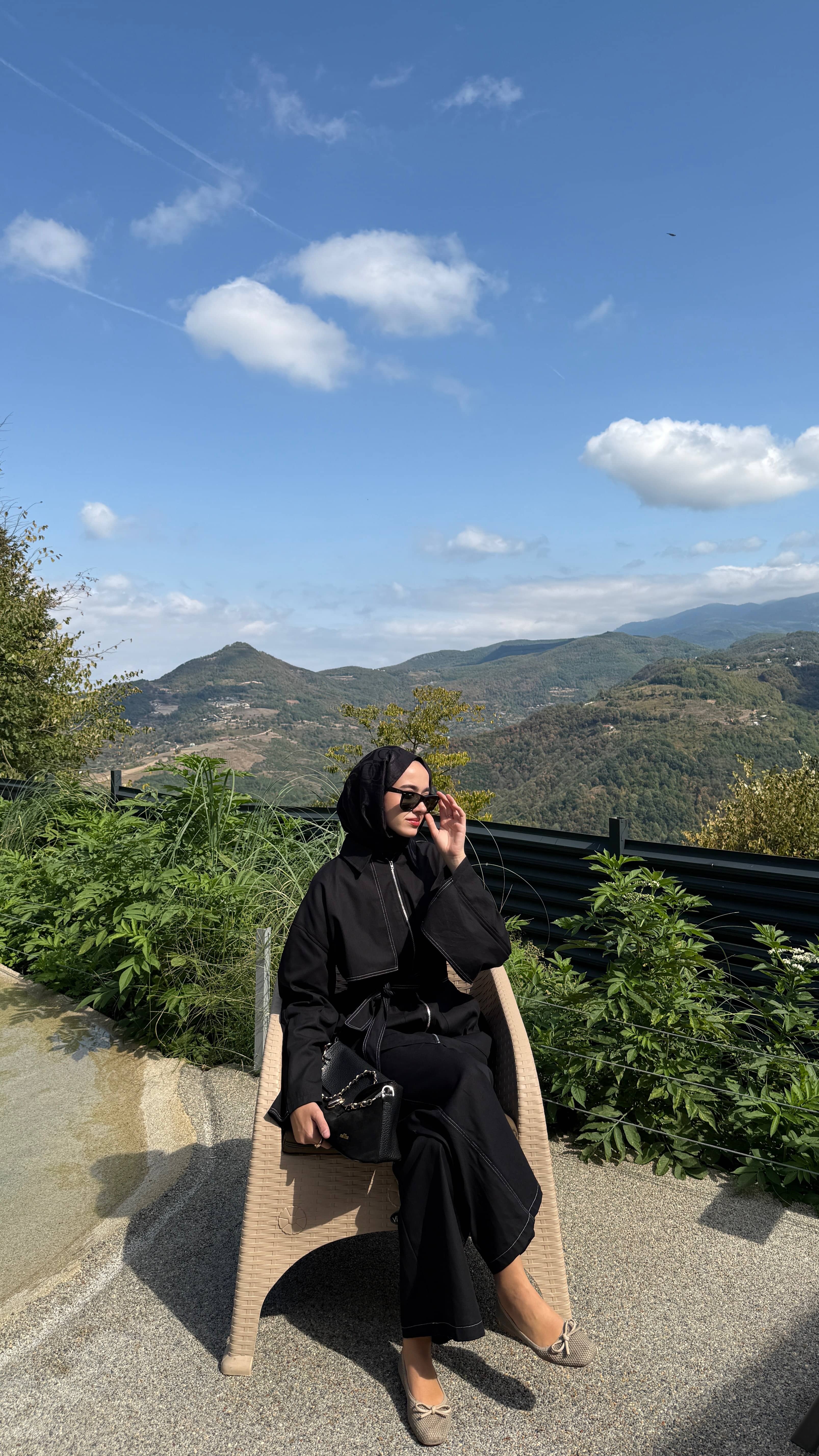 Gabardin Kapaklı Takım