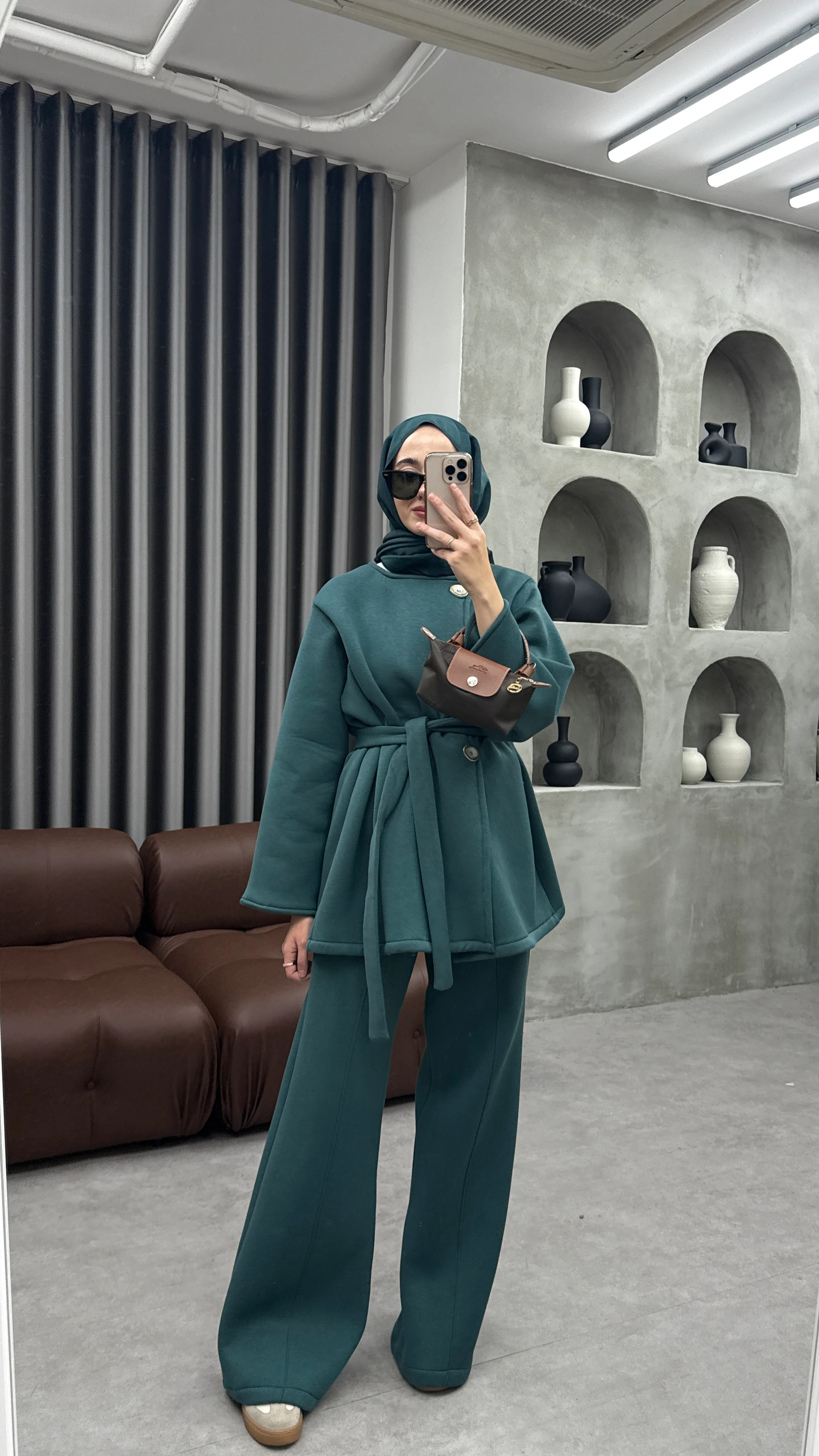 Oslo Şardonlu Takım - Yeşil